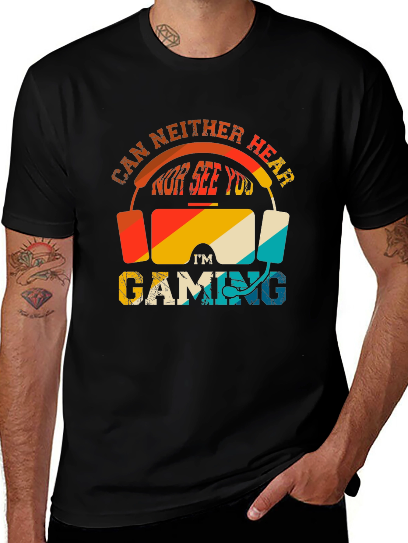 Im Gaming T-Shirt - Gamer Headset Design