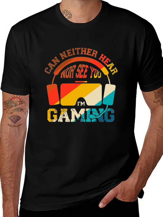 Im Gaming T-Shirt - Gamer Headset Design