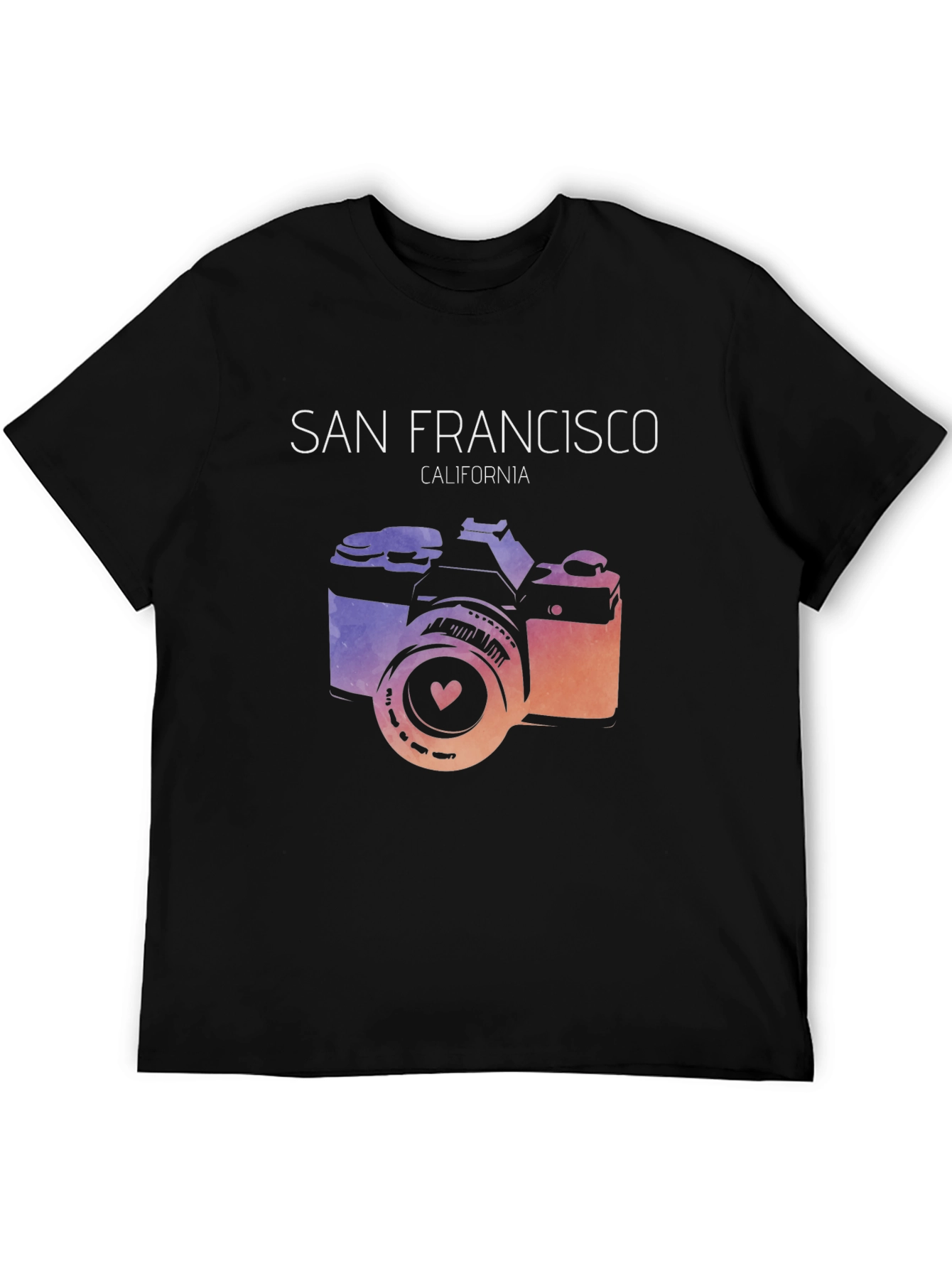 San Francisco Camera Graphic T-Shirt