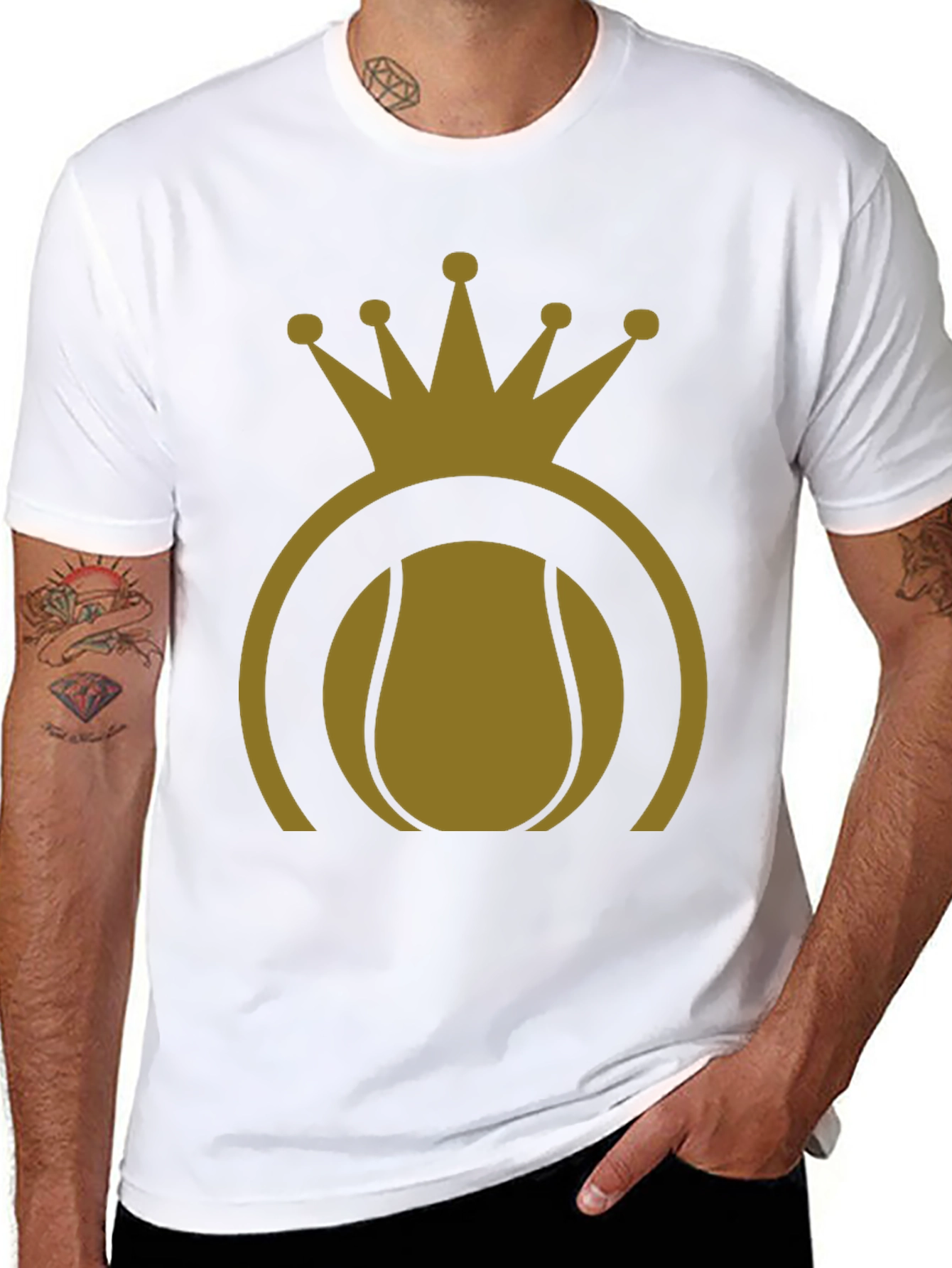 Tennis King Graphic T-Shirt - Stylish and Comfortable