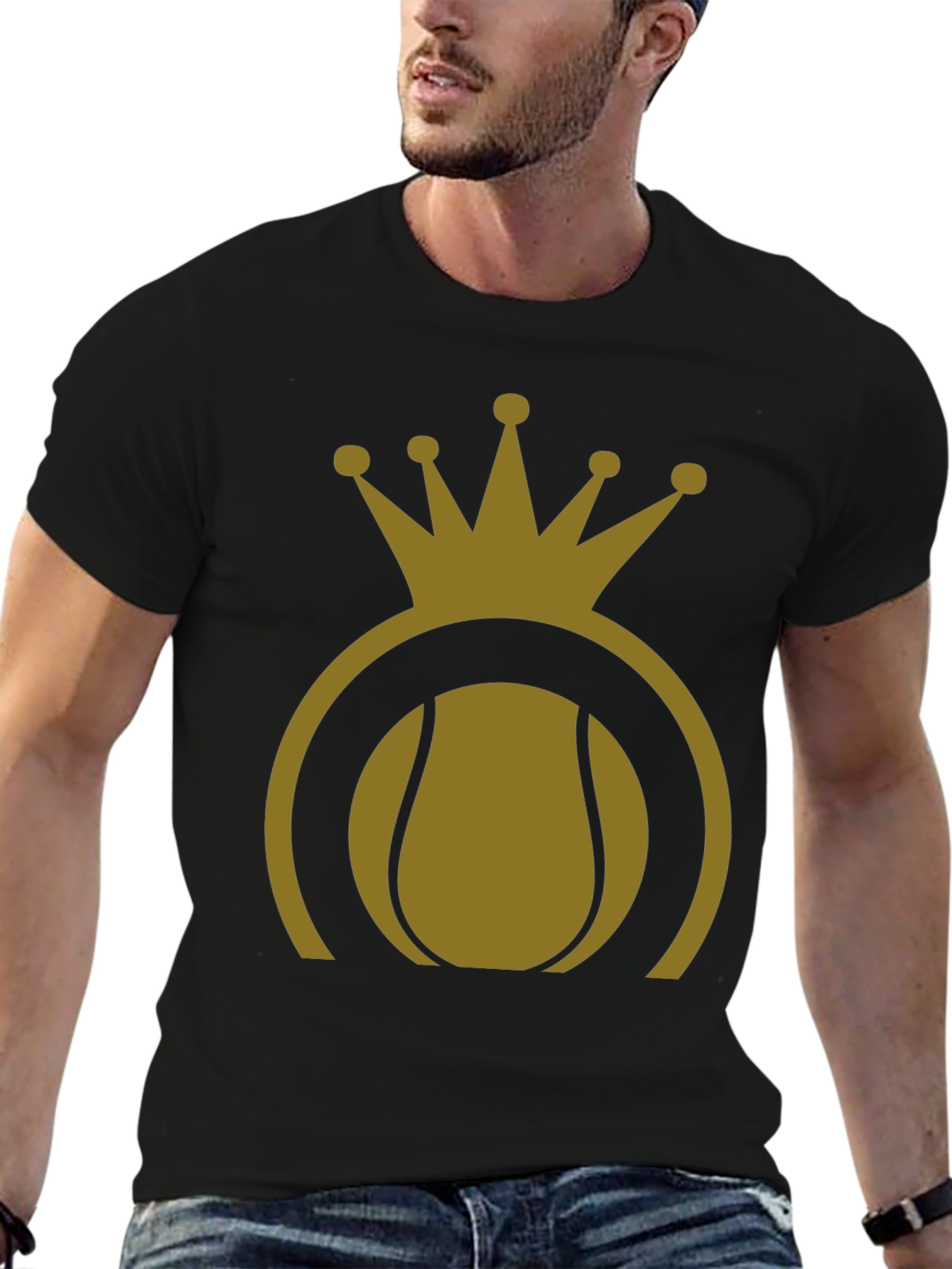 Tennis King Graphic T-Shirt - Stylish and Comfortable