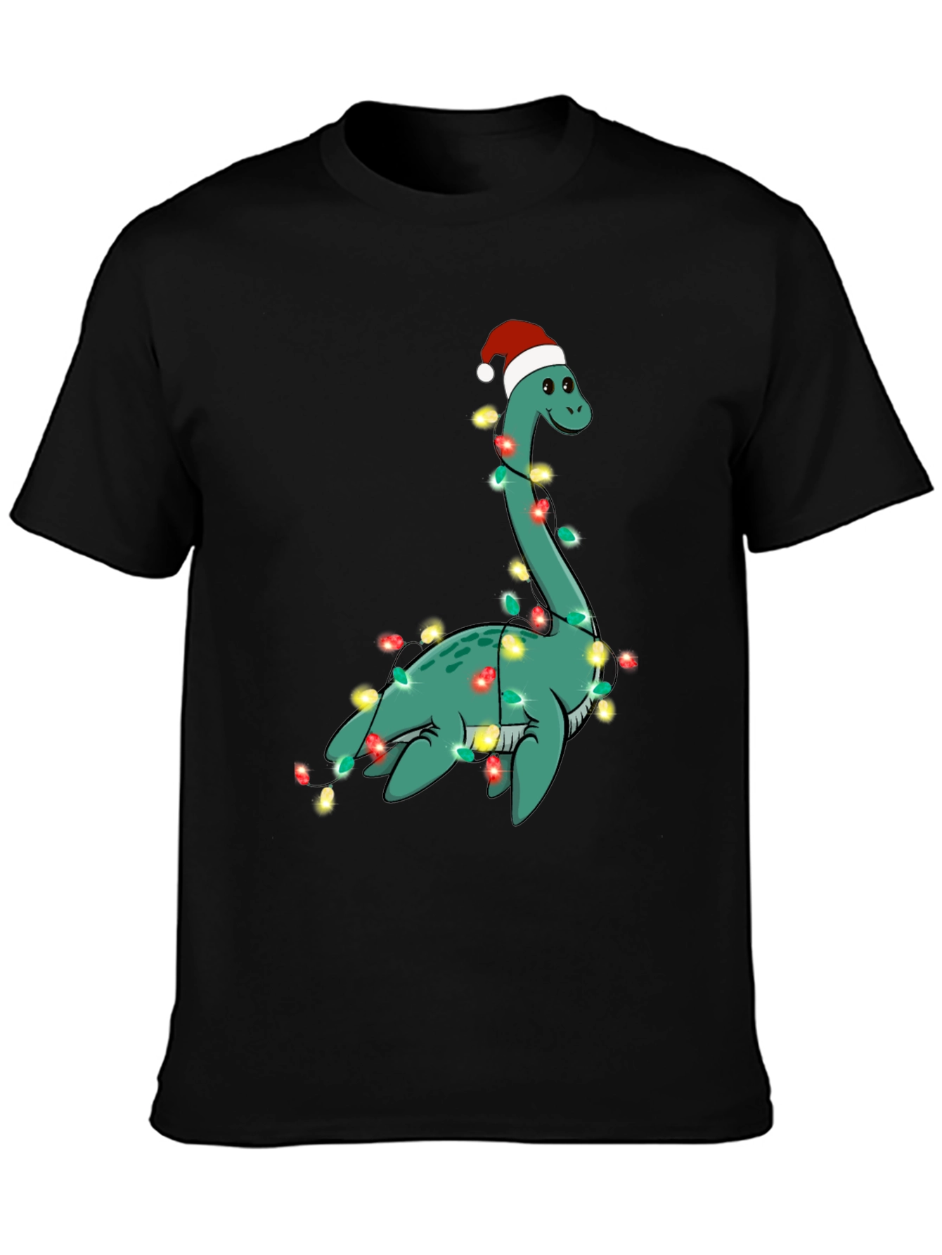 Festive Loch Ness Monster Christmas T-Shirt