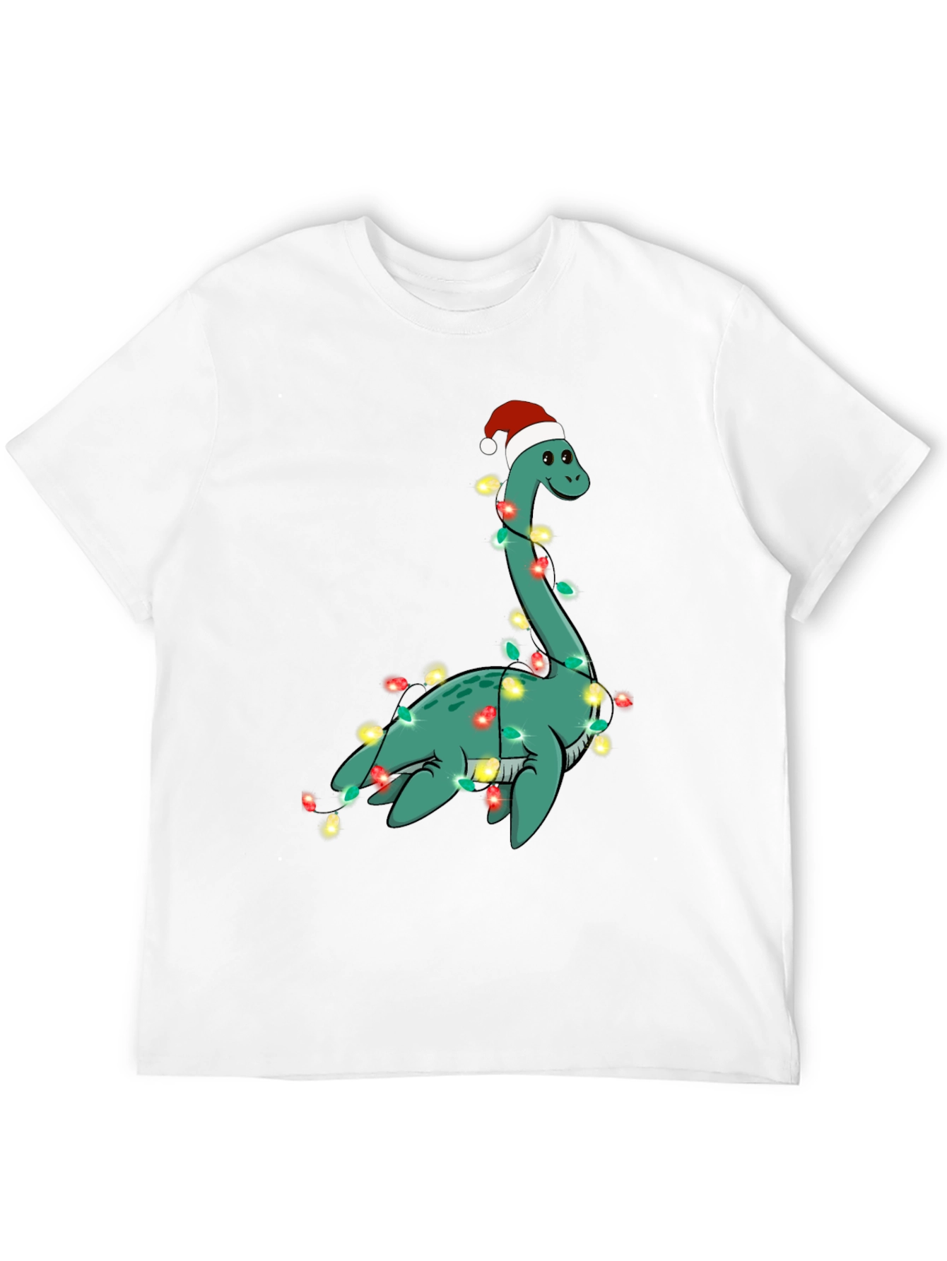 Festive Loch Ness Monster Christmas T-Shirt