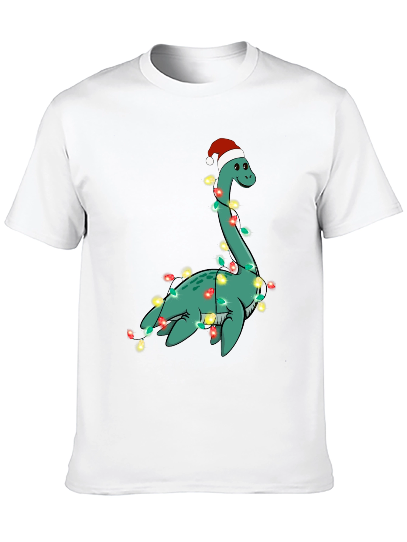Festive Loch Ness Monster Christmas T-Shirt