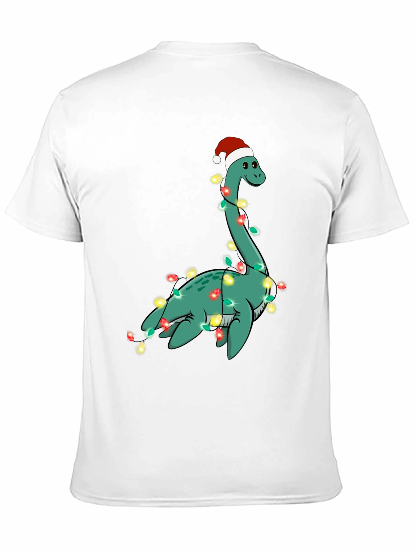Festive Loch Ness Monster Christmas T-Shirt