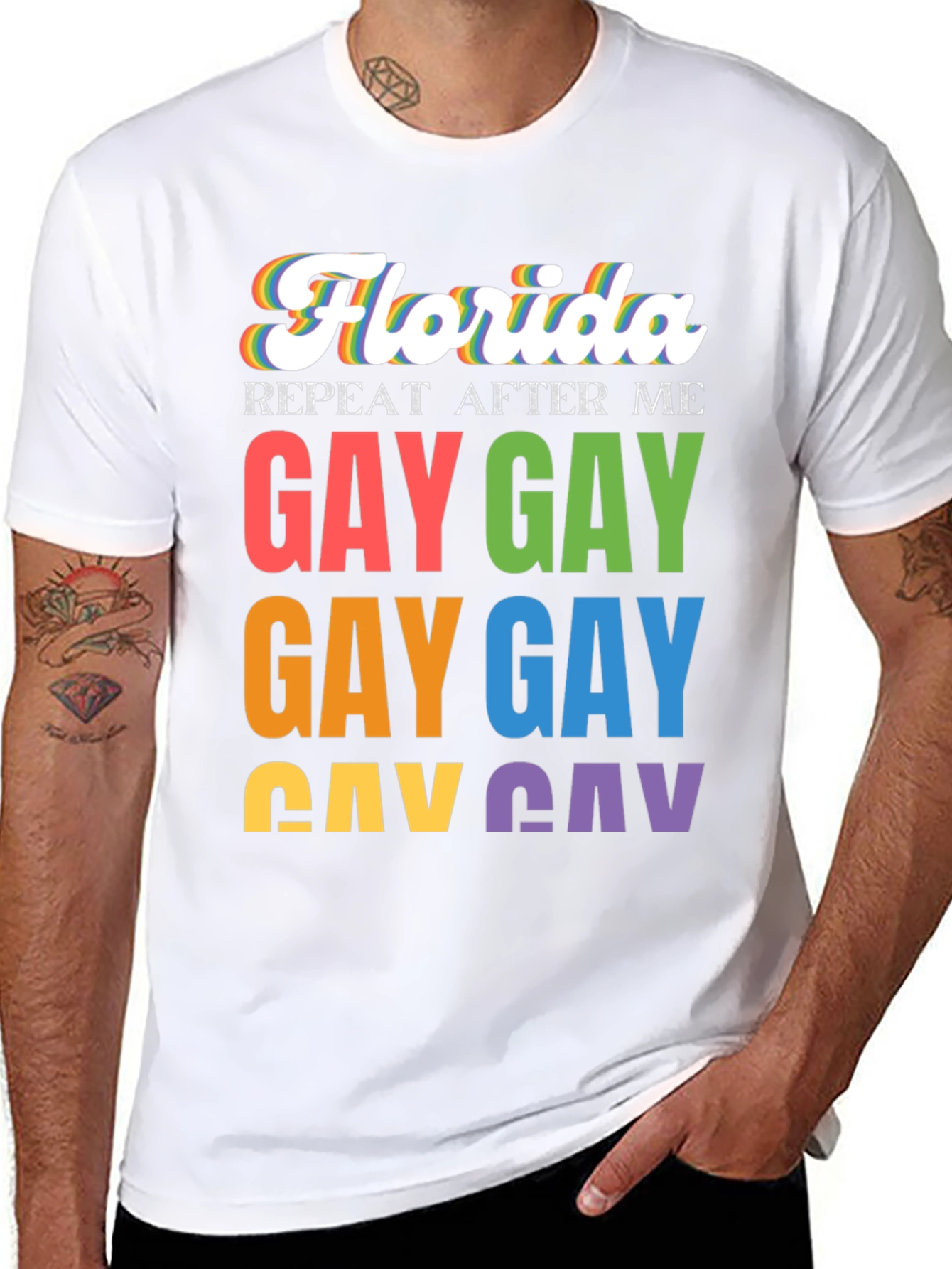 Florida Repeat After Me Gay T-Shirt