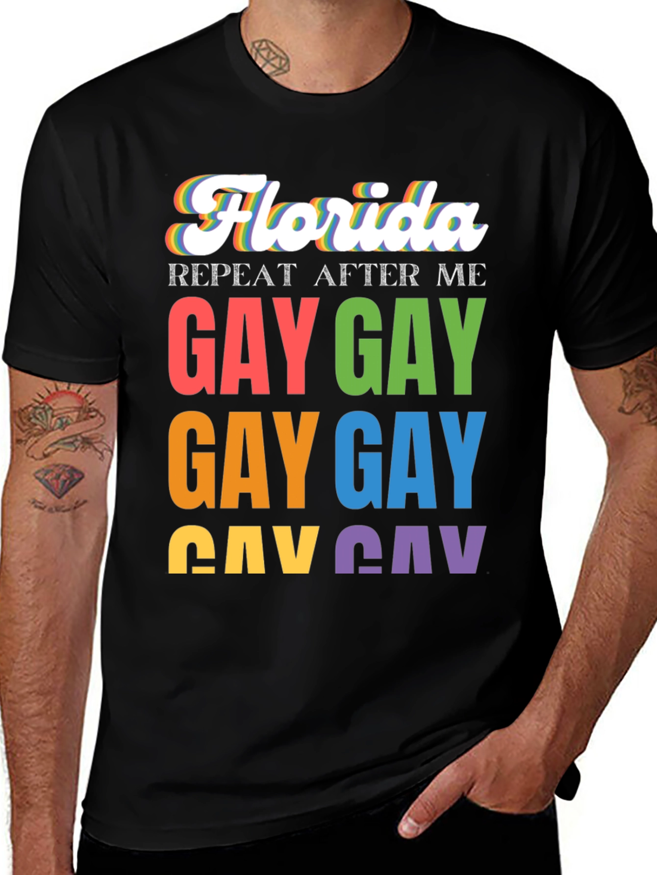 Florida Repeat After Me Gay T-Shirt