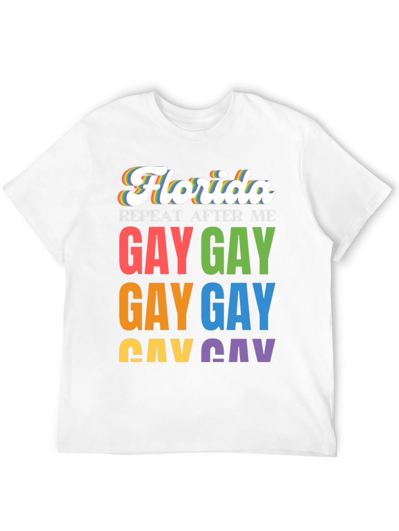 Florida Repeat After Me Gay T-Shirt