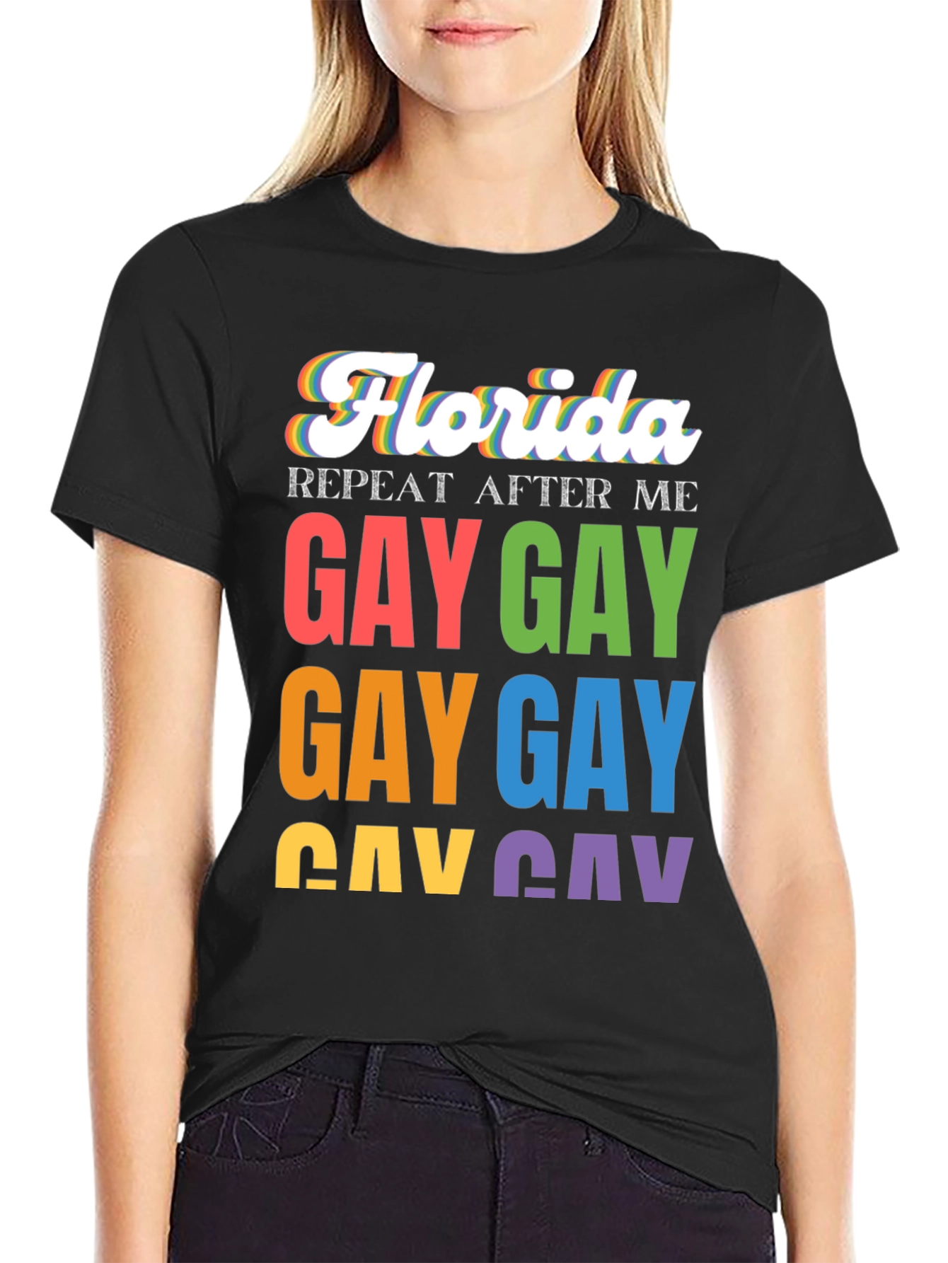 Florida Repeat After Me Gay T-Shirt