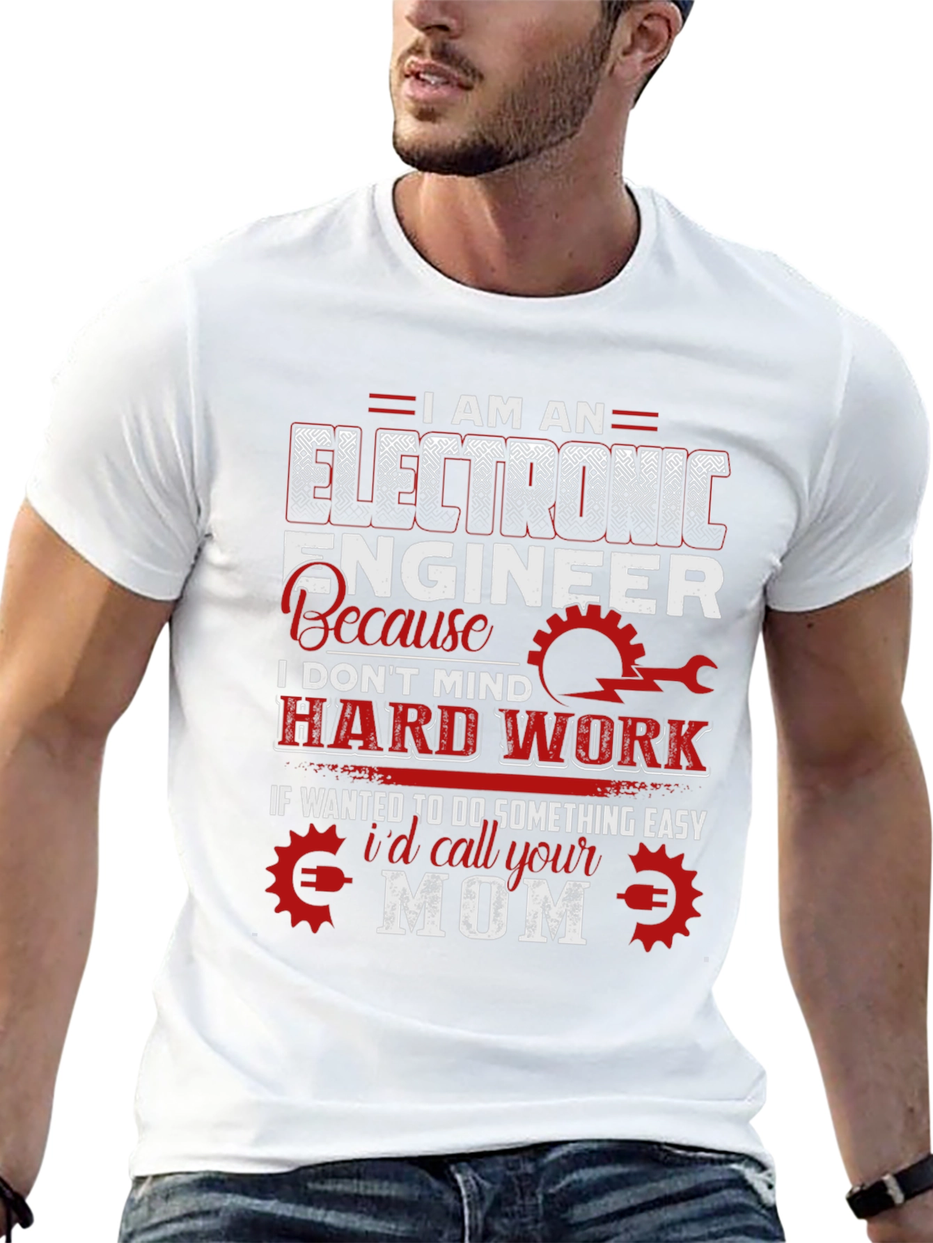 Electronic Engineer T-Shirt Funny Mom Joke