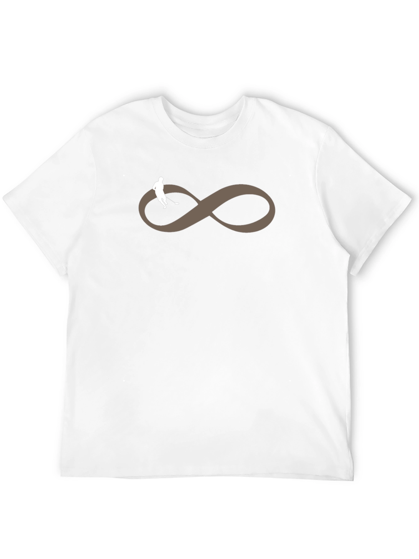 Hockey Infinity Symbol Graphic Tee - Soft Cotton Blend