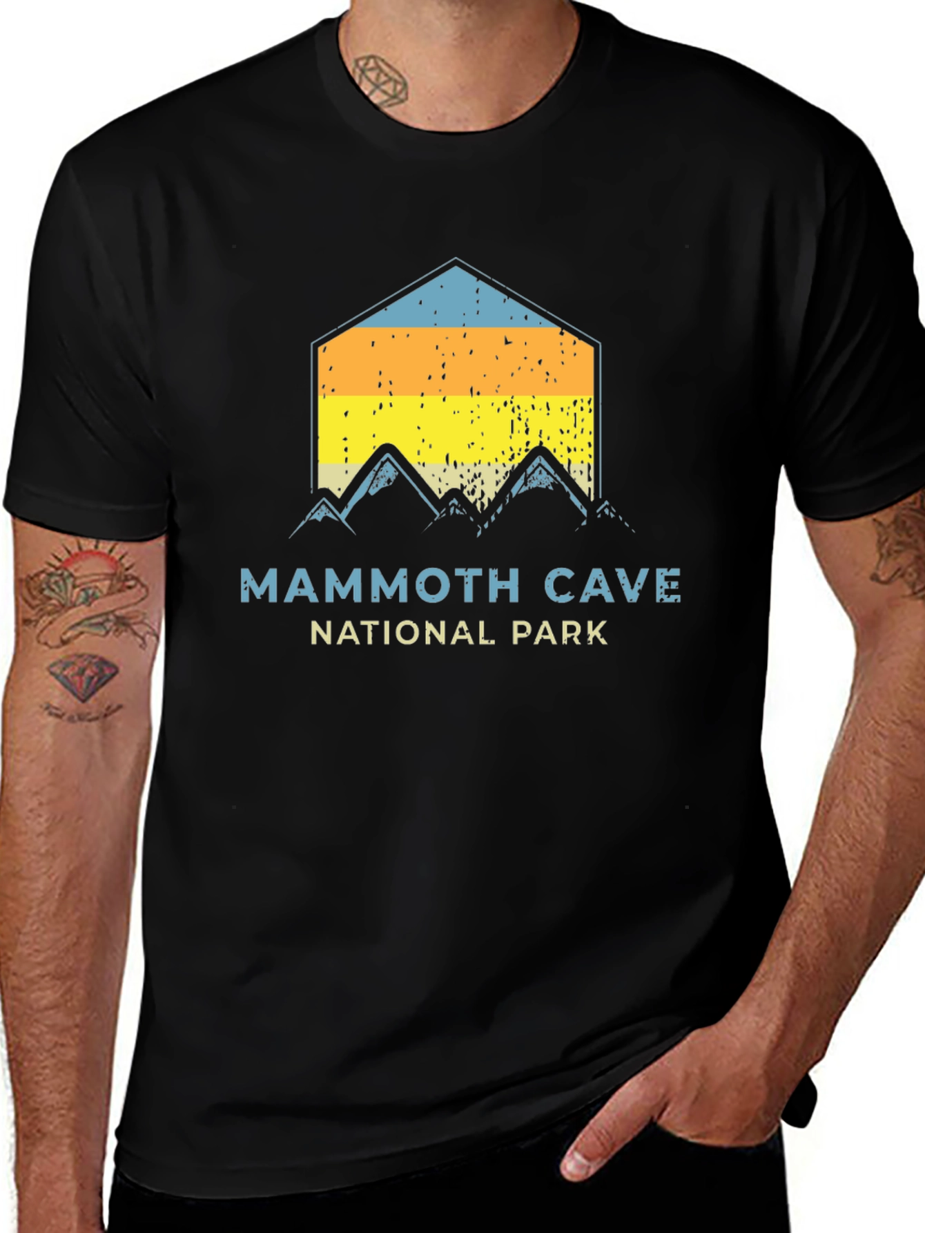 Mammoth Cave National Park Retro T-Shirt