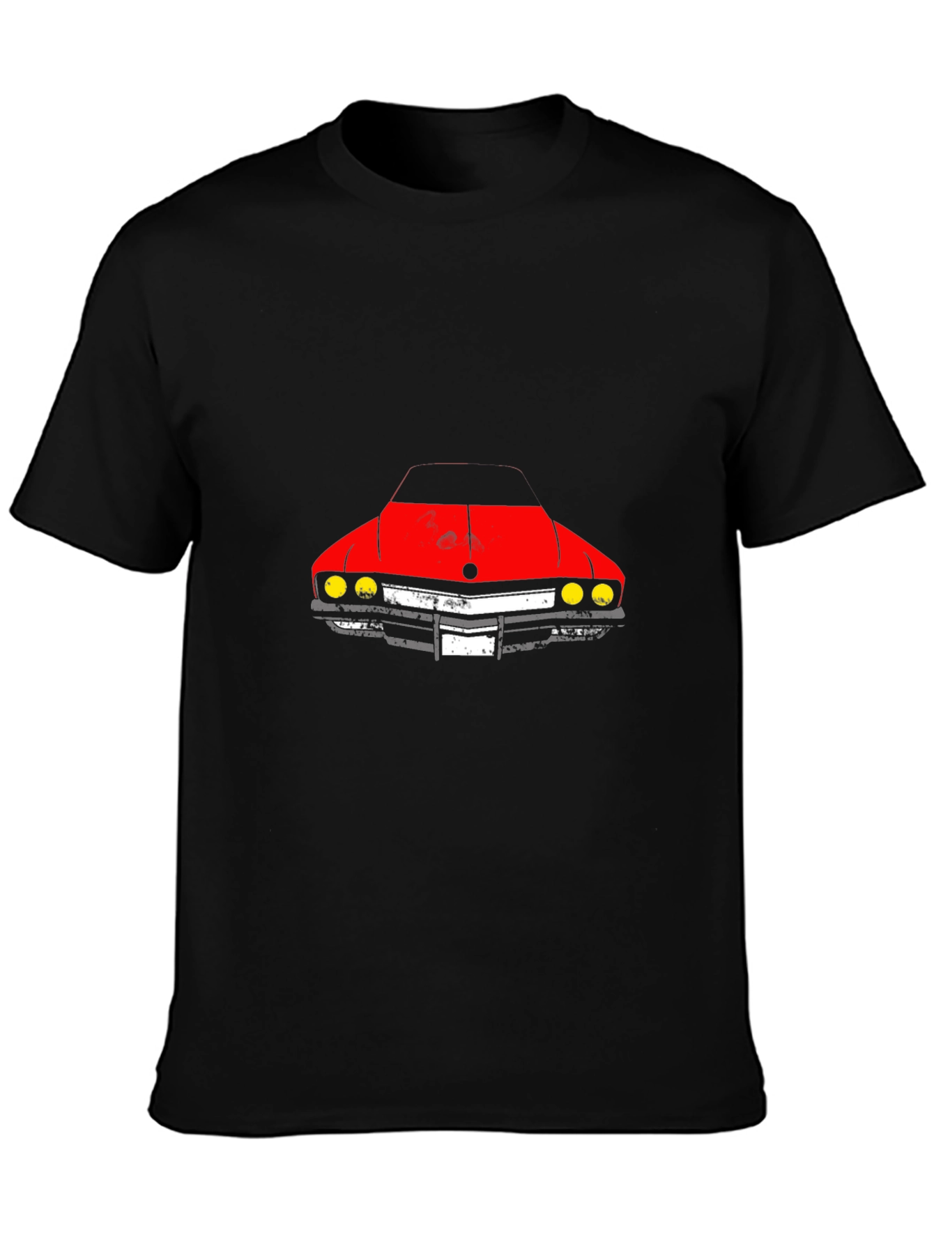 Classic Car Graphic Tee - Black