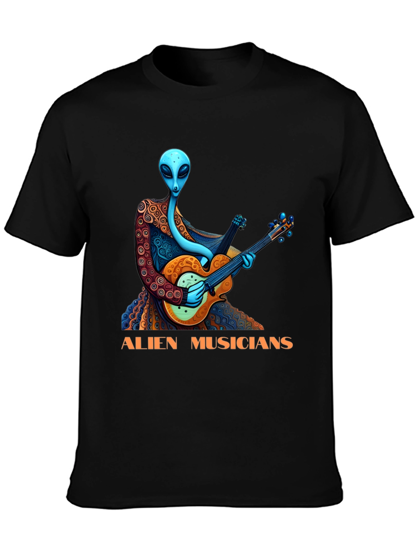 Alien Musicians Graphic T-Shirt