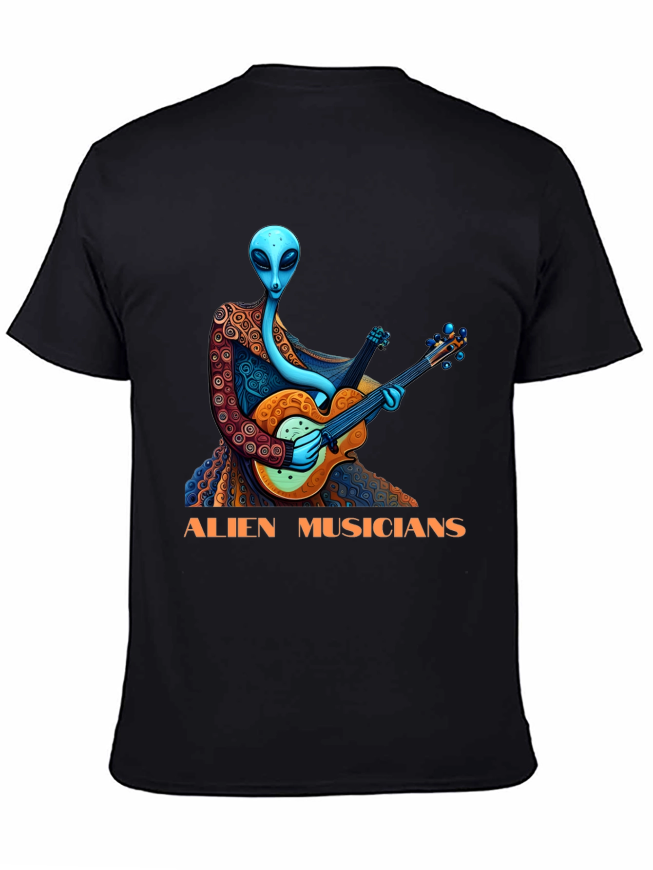 Alien Musicians Graphic T-Shirt
