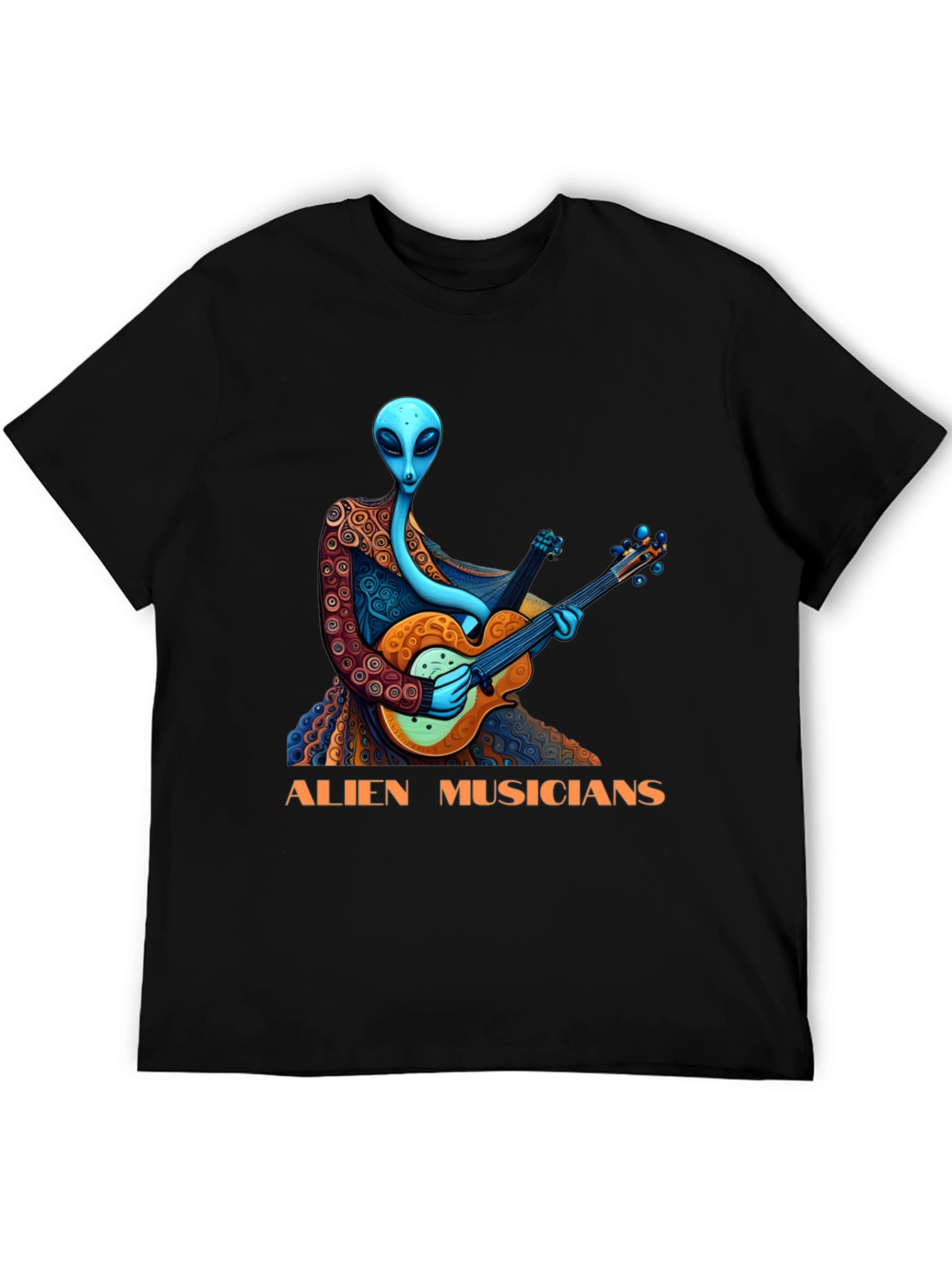 Alien Musicians Graphic T-Shirt
