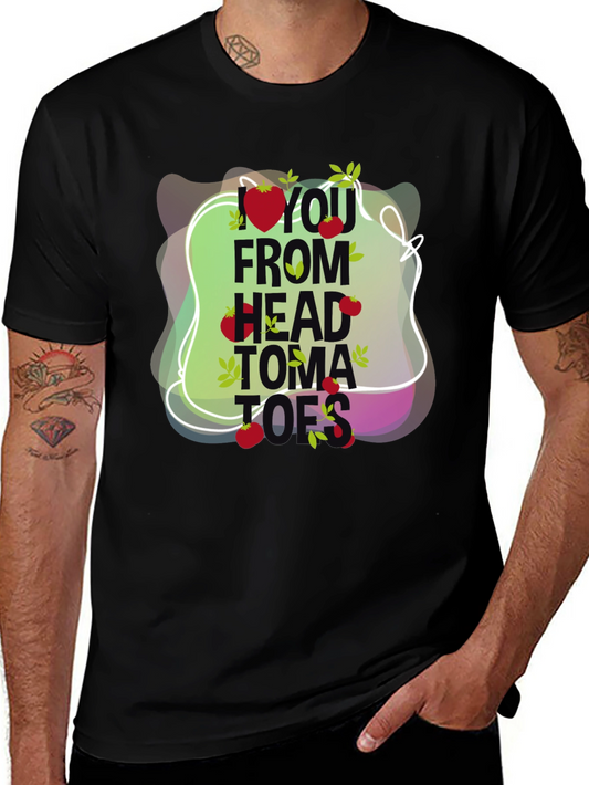 Head to Tomatoes Graphic Tee - Black