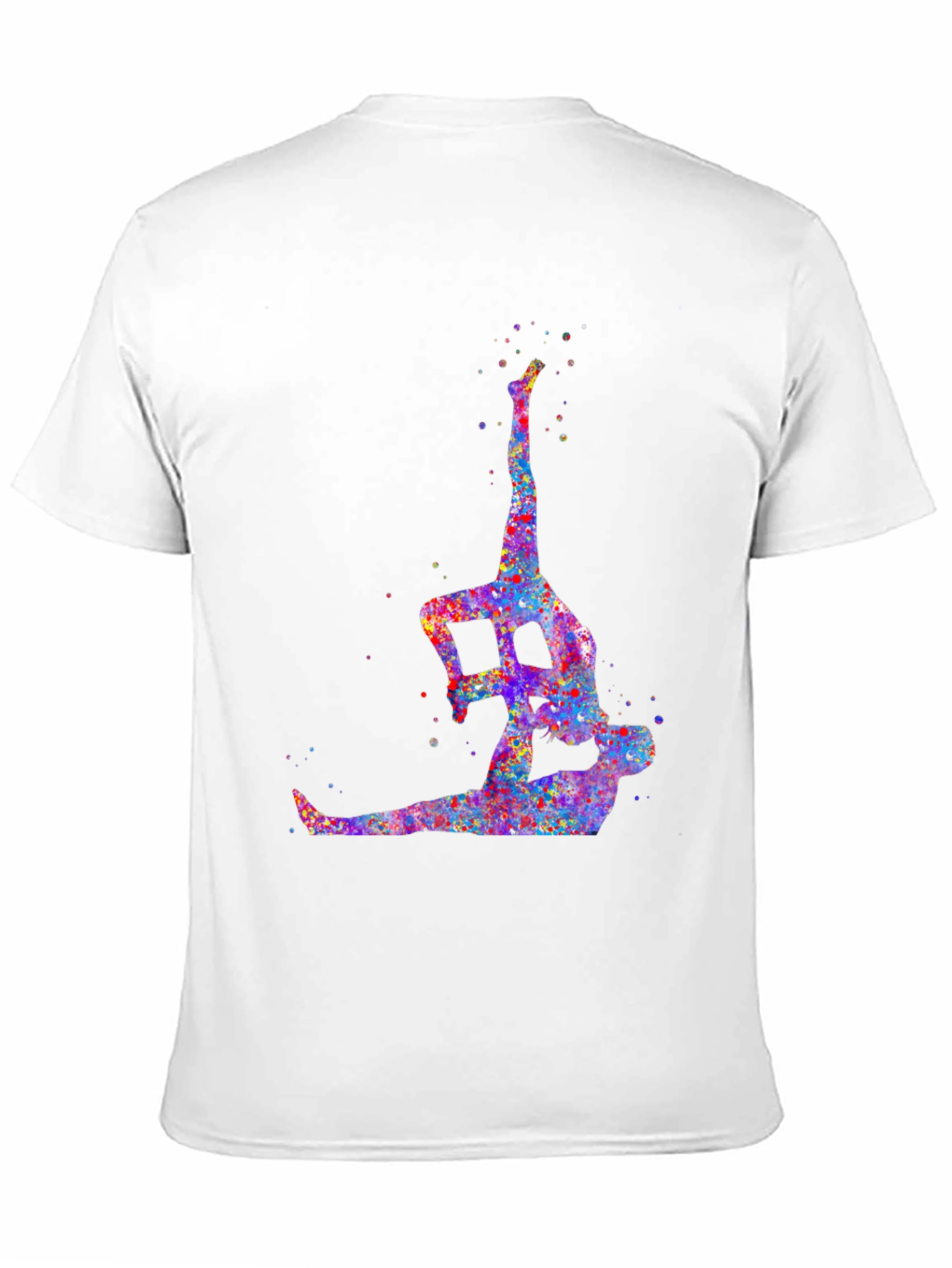 Acrobatic Watercolor Graphic Tee