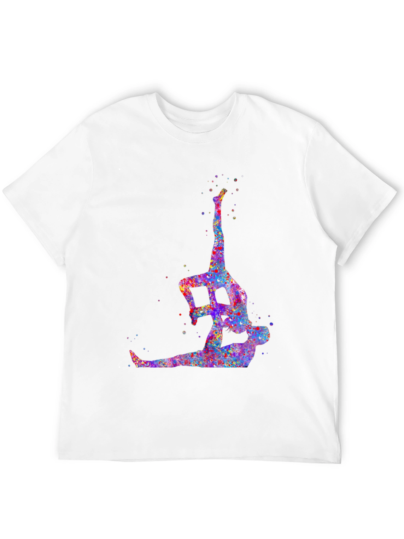Acrobatic Watercolor Graphic Tee