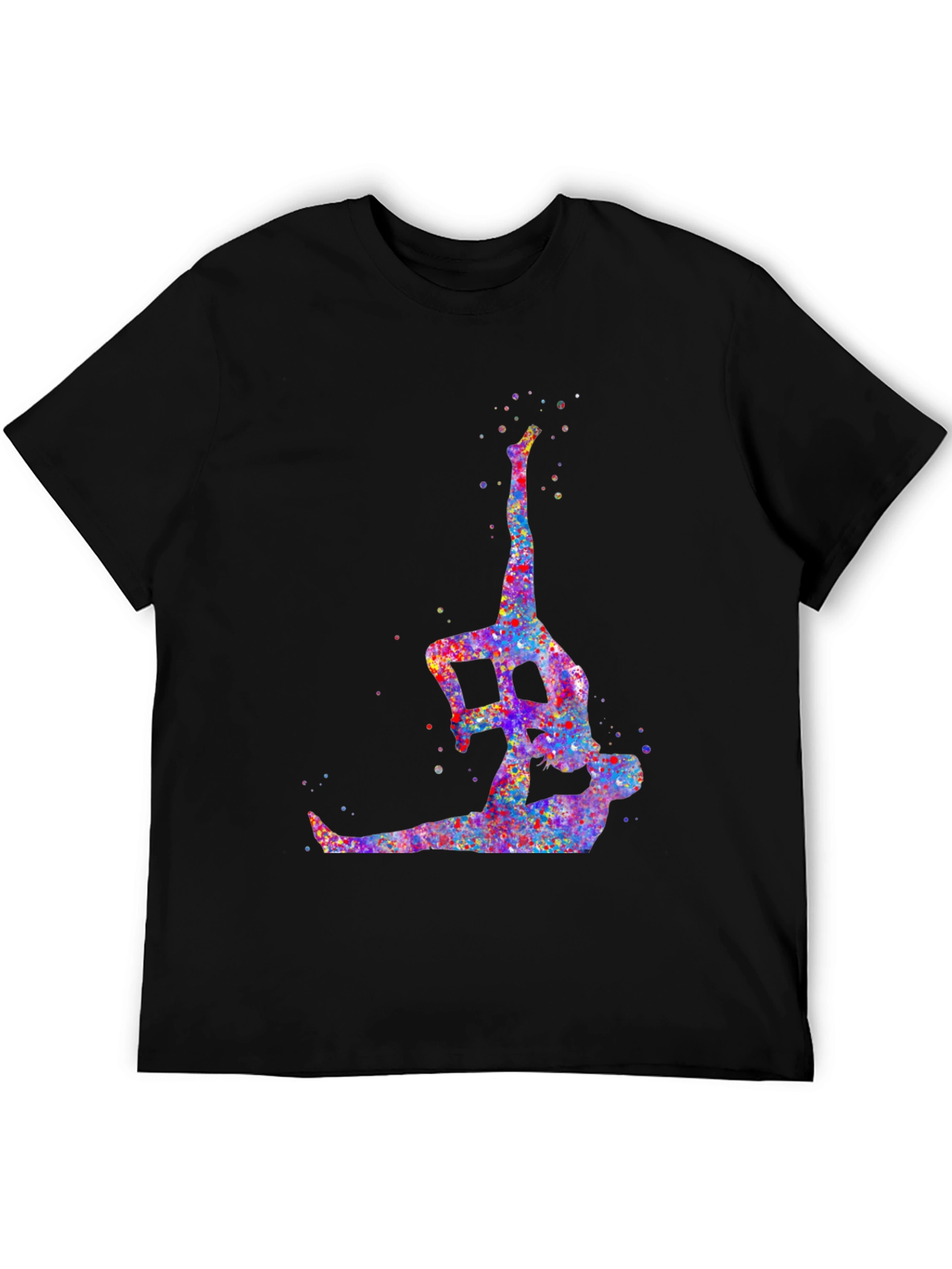 Acrobatic Watercolor Graphic Tee