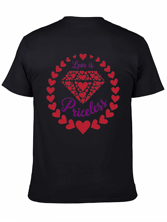 Love Is Priceless Heart Graphic Tee