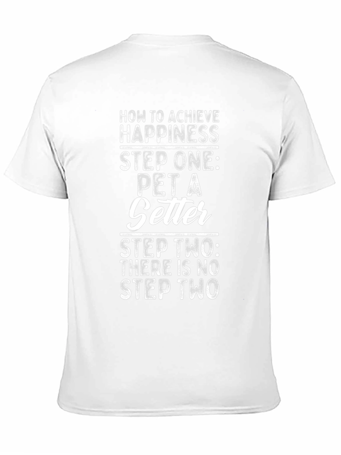 Pet a Setter T-Shirt - Happiness Guide