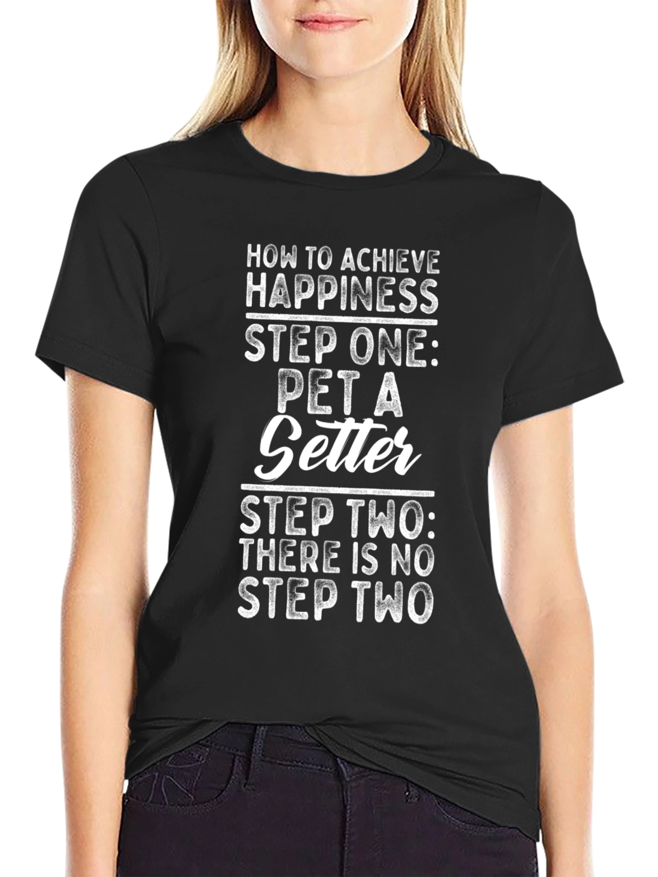 Pet a Setter T-Shirt - Happiness Guide