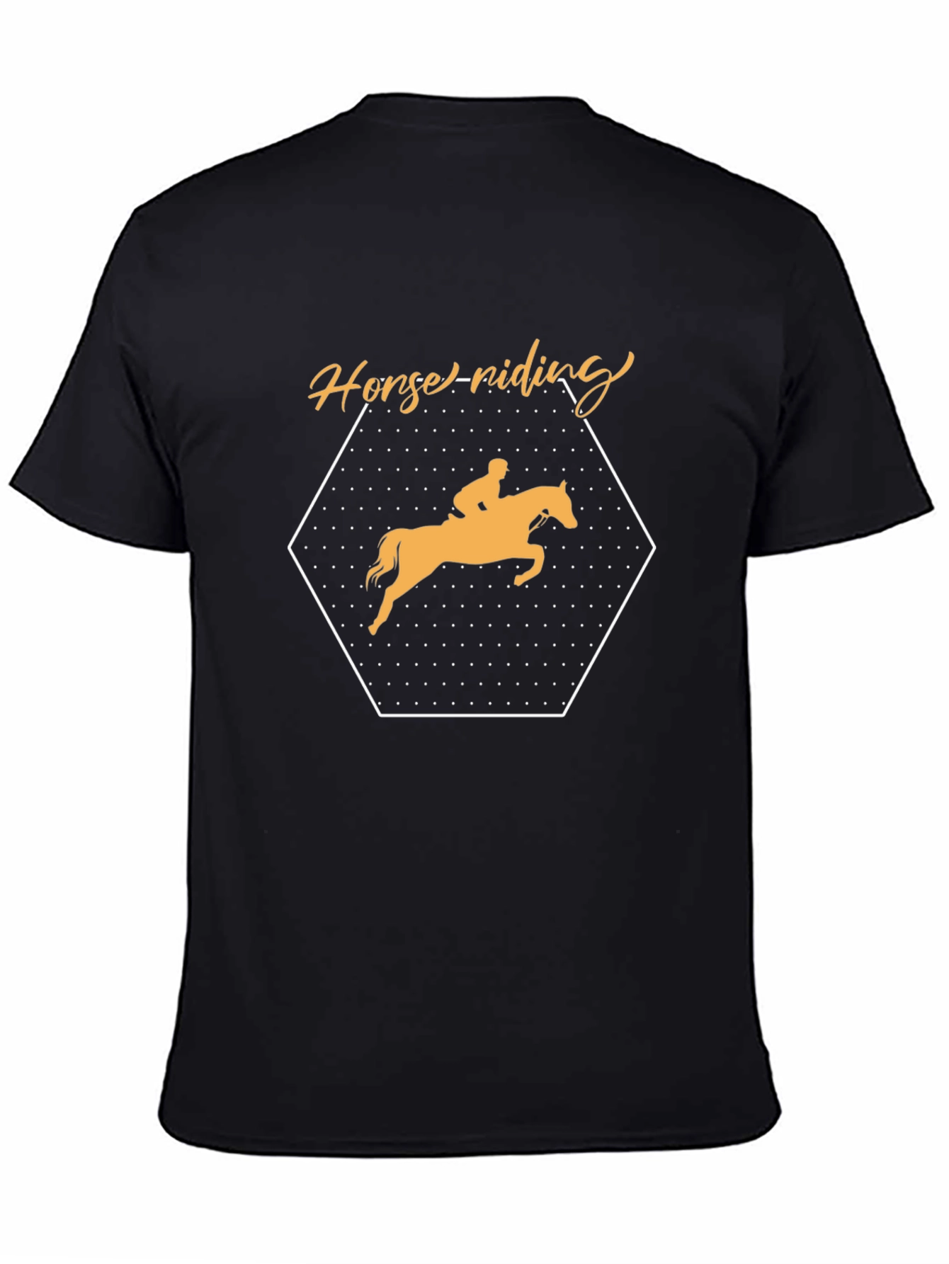 Horse-Riding Graphic Tee - Equestrian Style