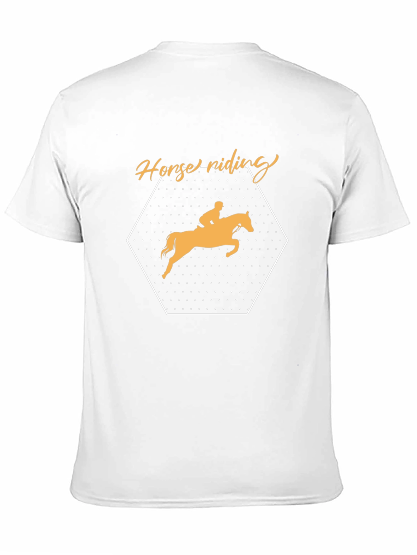 Horse-Riding Graphic Tee - Equestrian Style