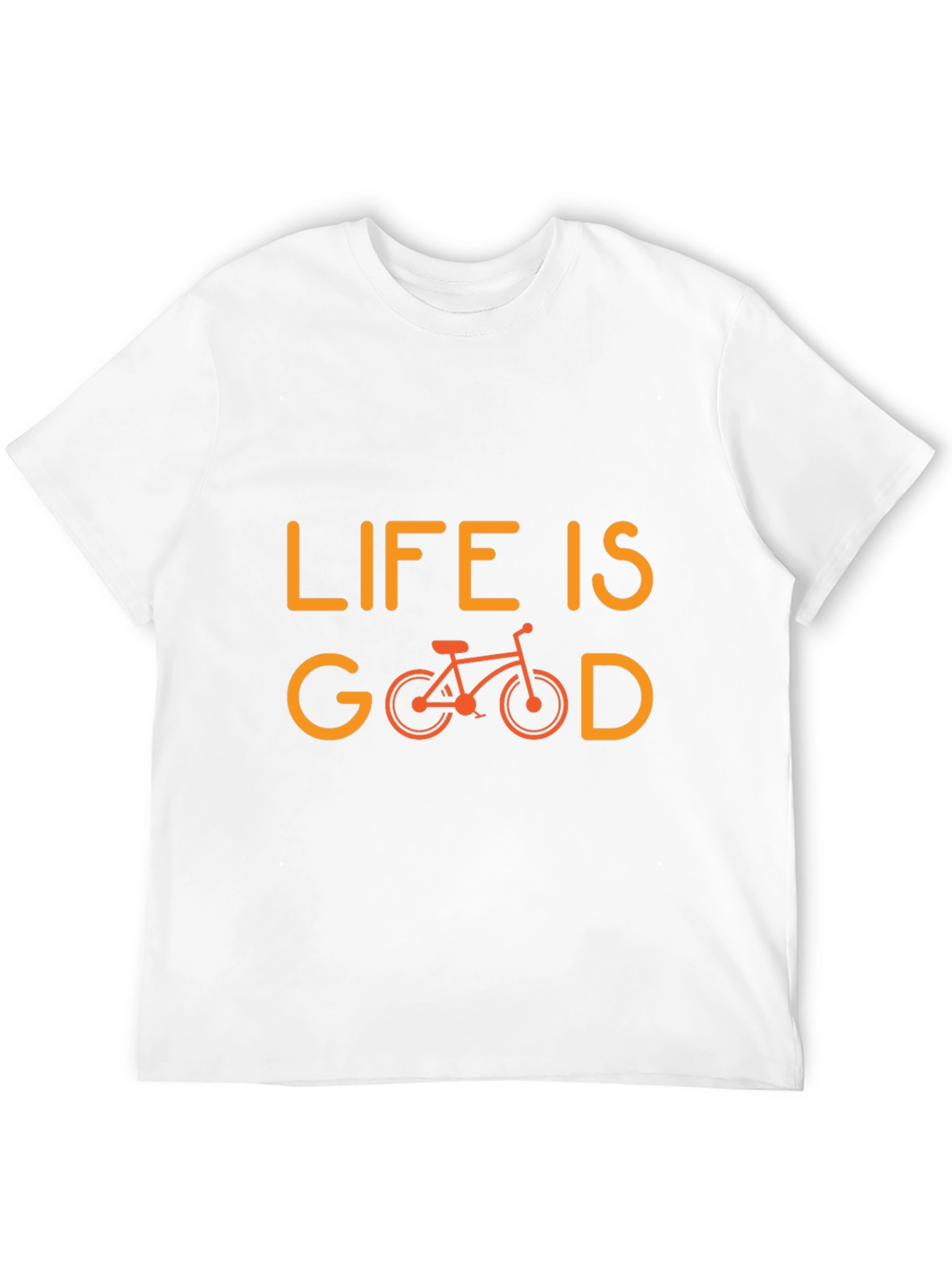 Life is Good Bicycle Graphic Tee - Black