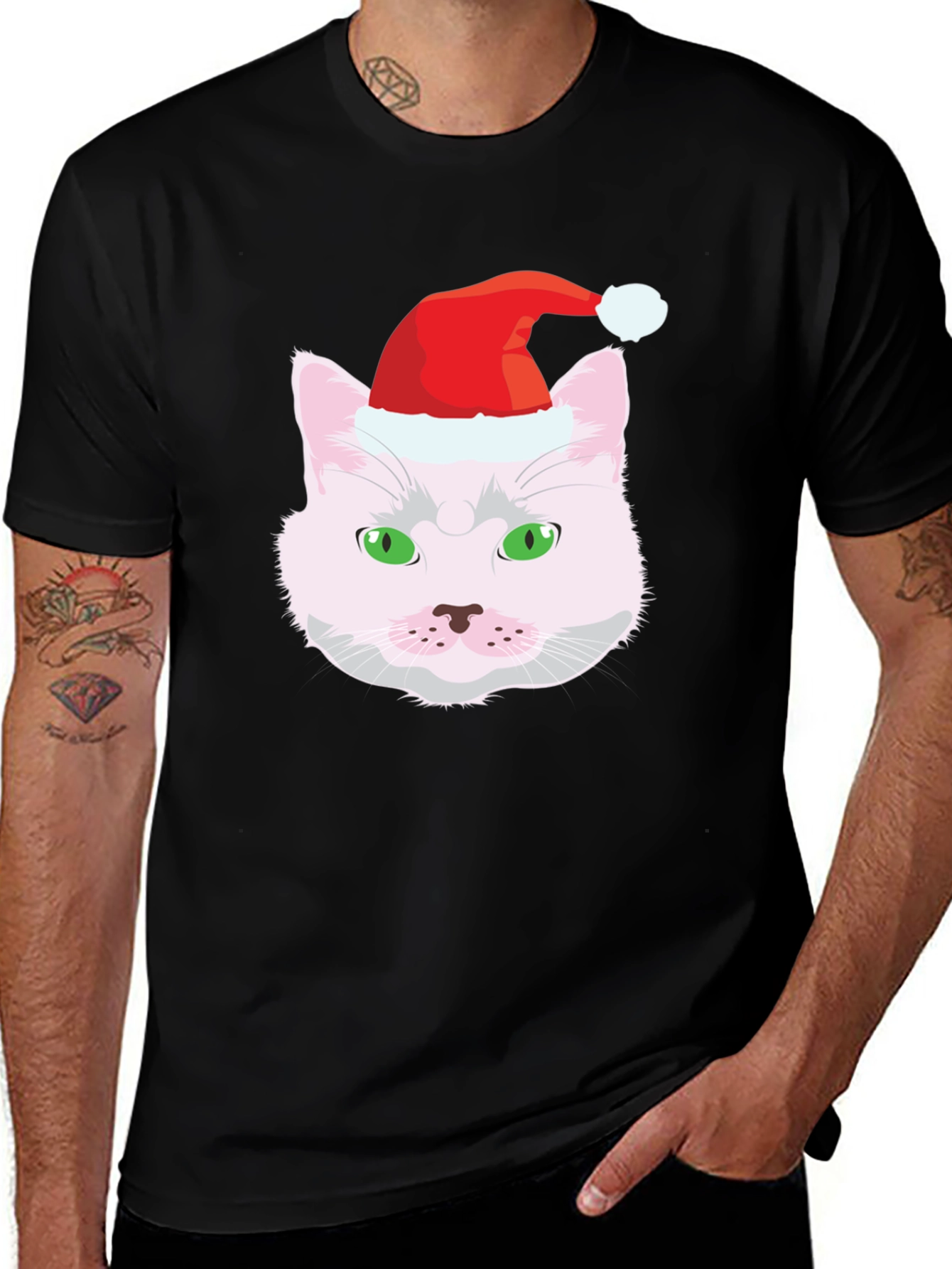 Festive Cat T-Shirt