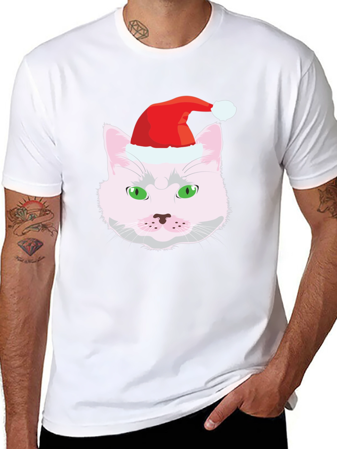 Festive Cat T-Shirt