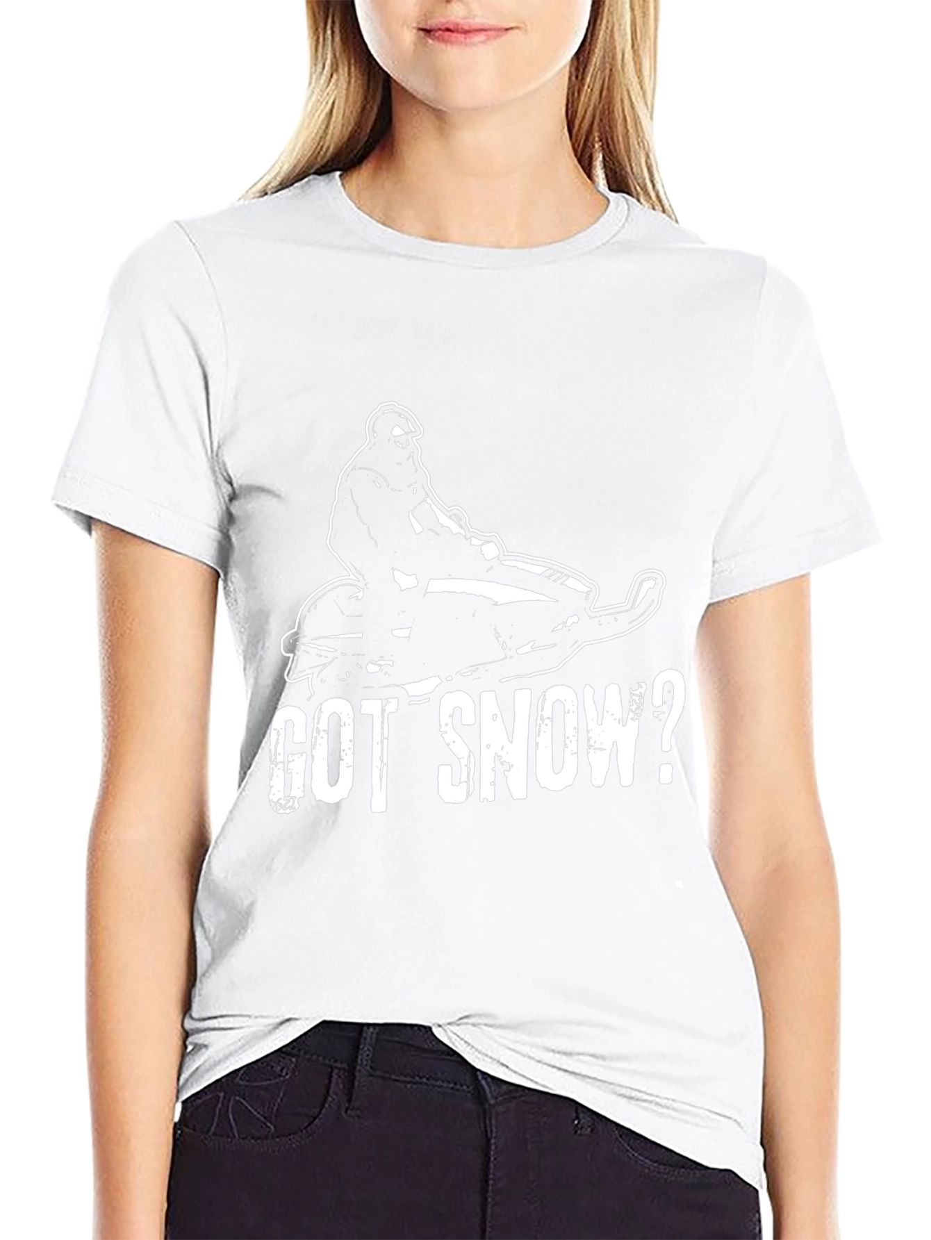 Got Snow? Graphic Tee - Black