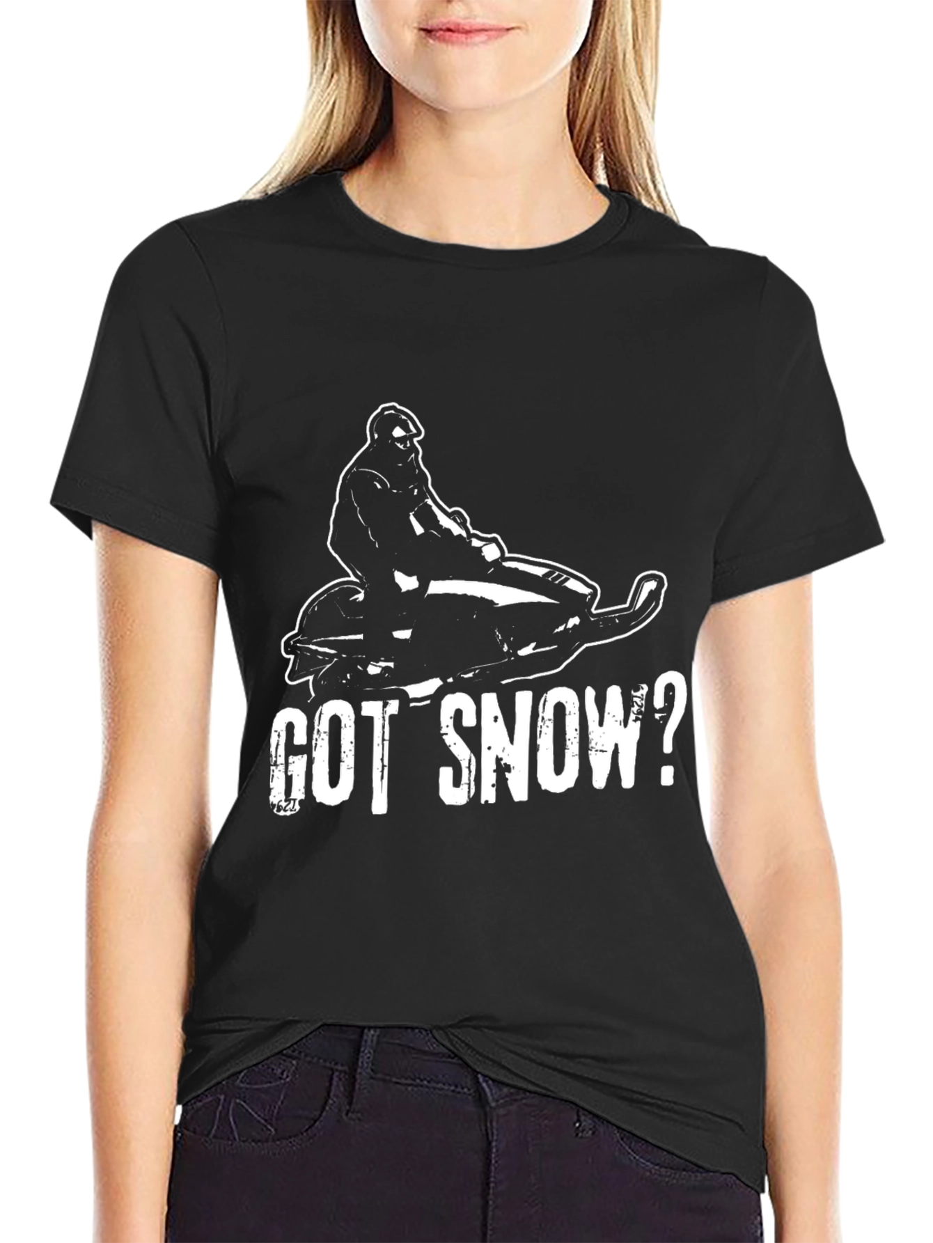 Got Snow? Graphic Tee - Black