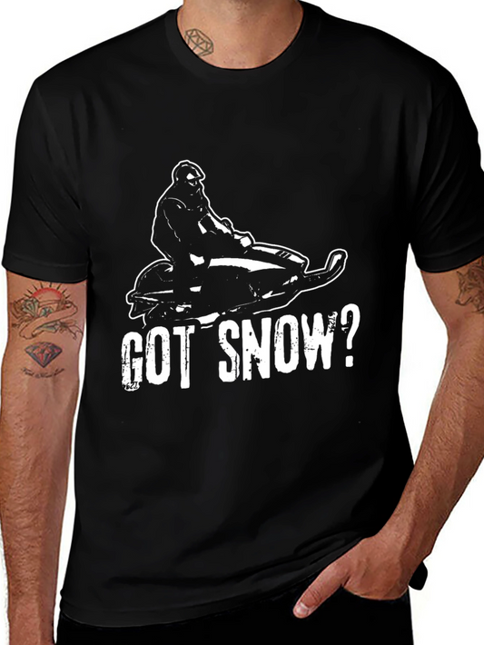 Got Snow? Graphic Tee - Black