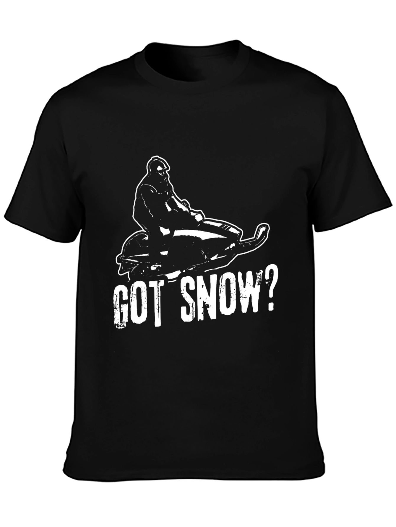 Got Snow? Graphic Tee - Black