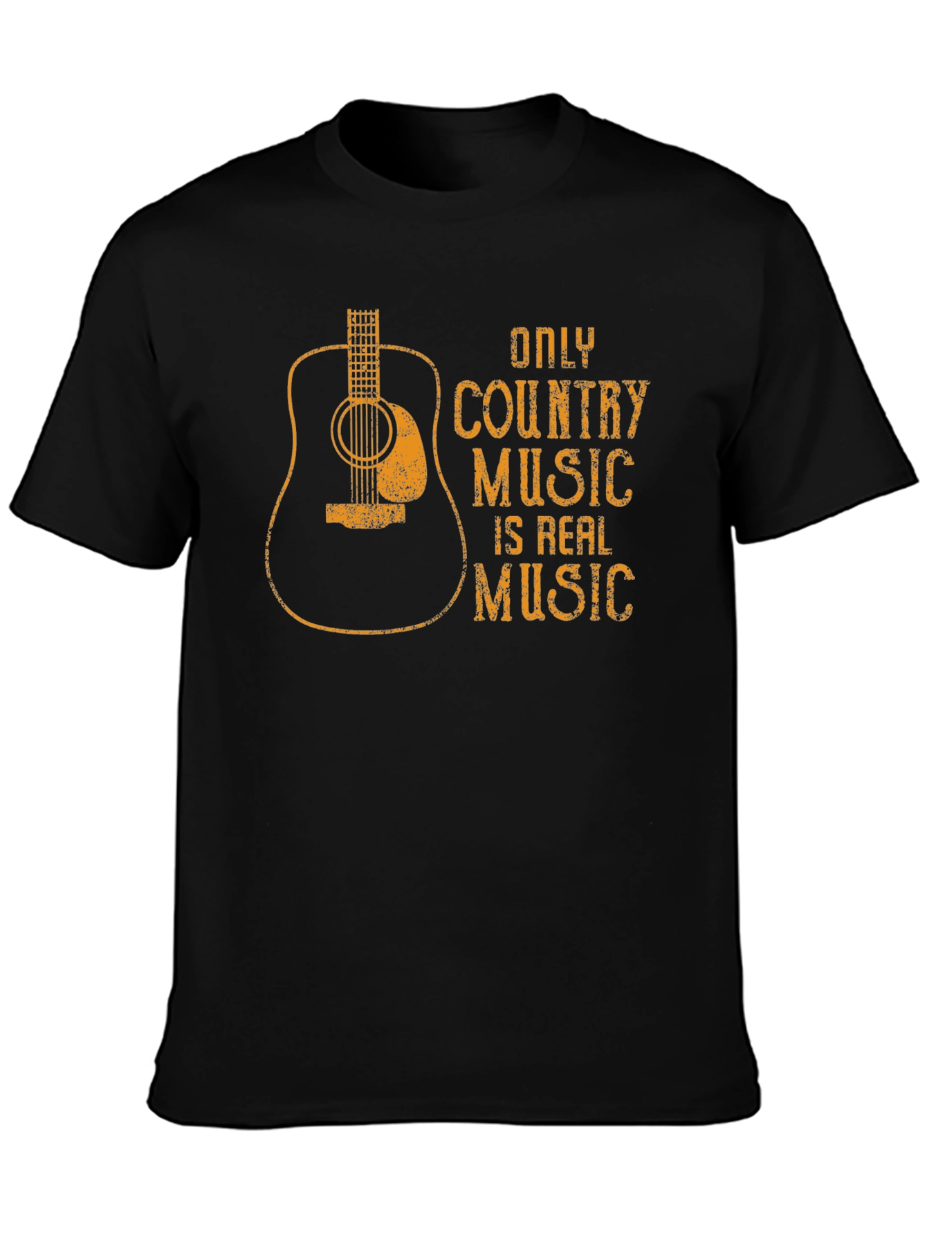 Country Music Guitar Graphic T-Shirt