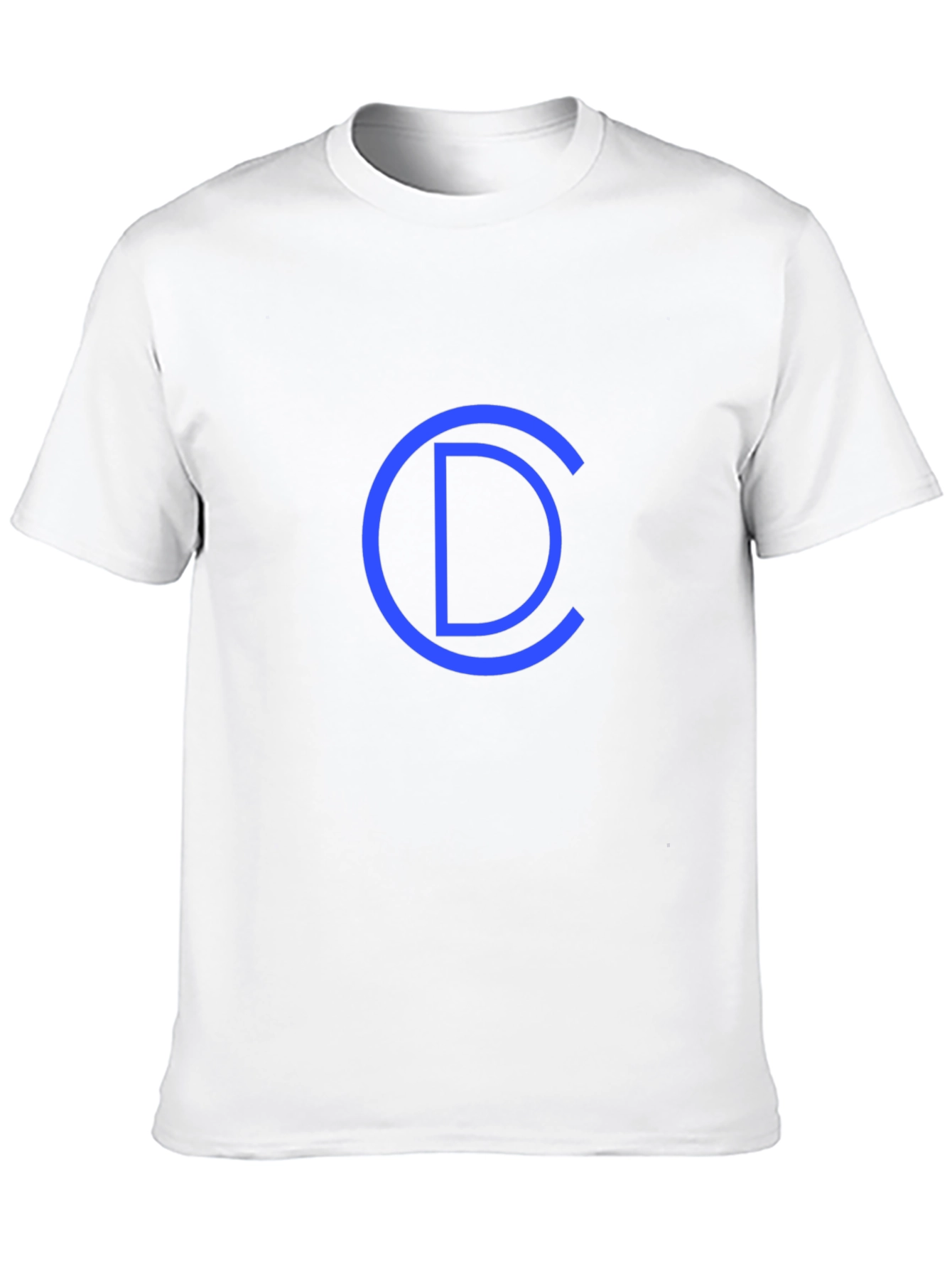 Cool Blue CD Graphic Black T-Shirt