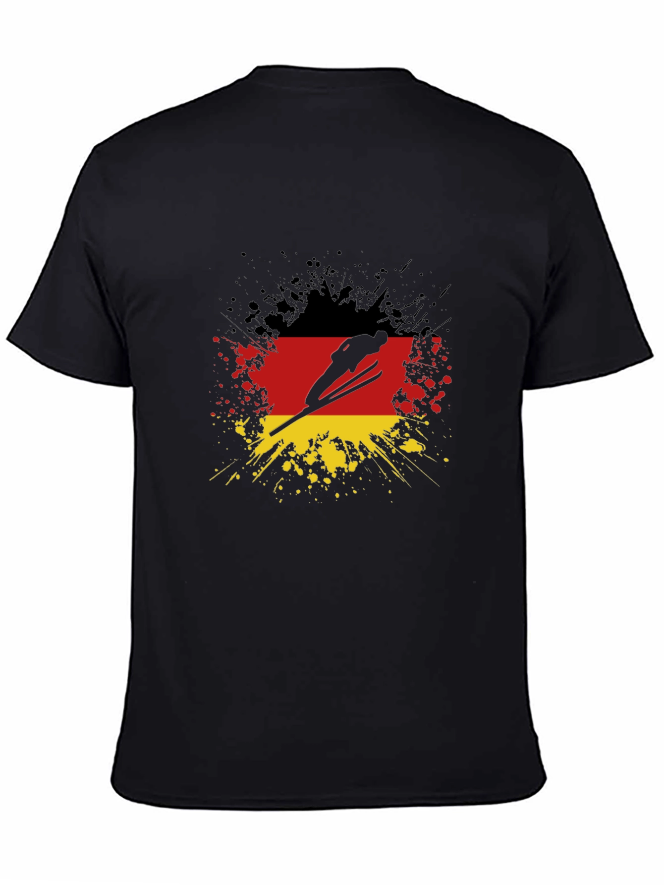 Germany Flag Ski Jumper T-Shirt