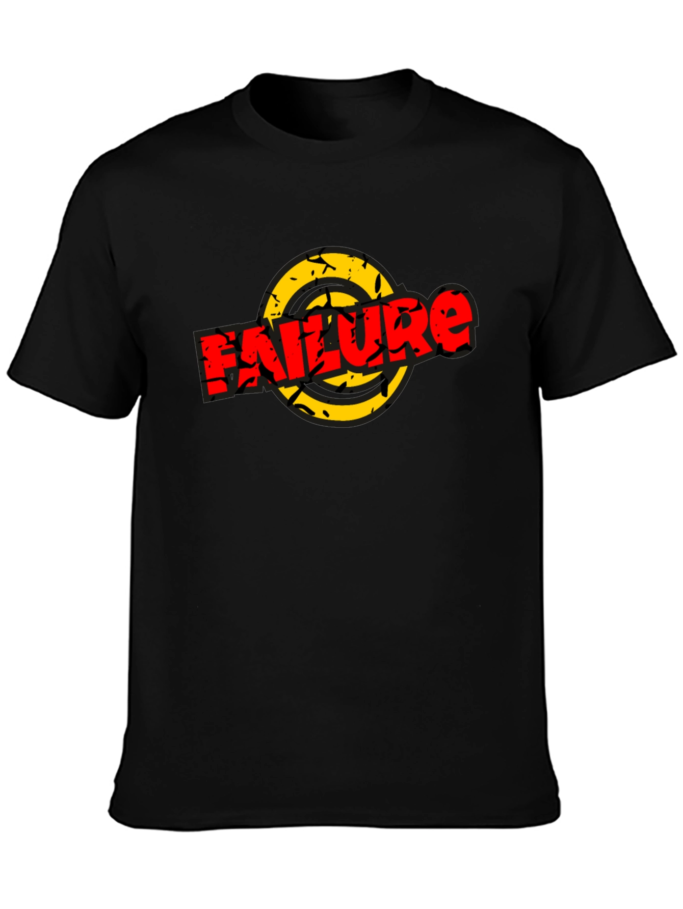 Failure Graphic Tee - Unisex Black T-Shirt