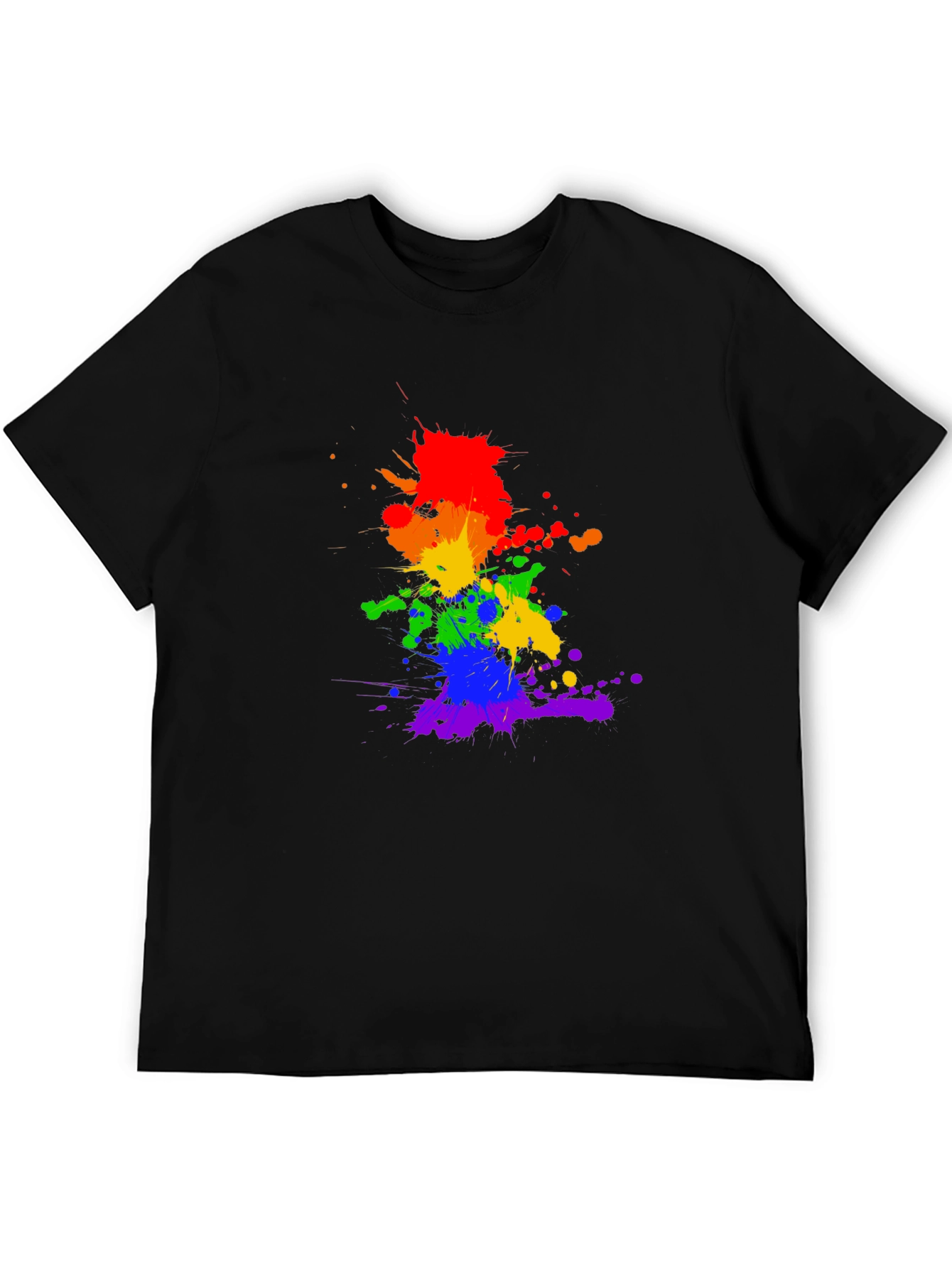 Rainbow Splatter Tee