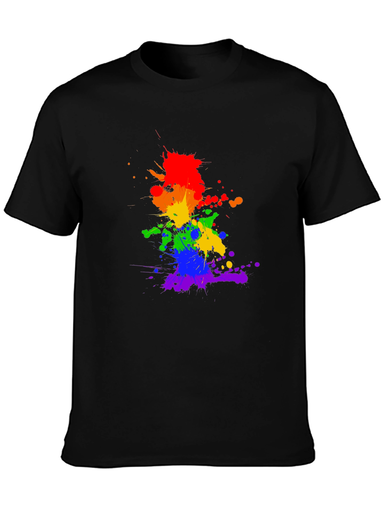 Rainbow Splatter Tee