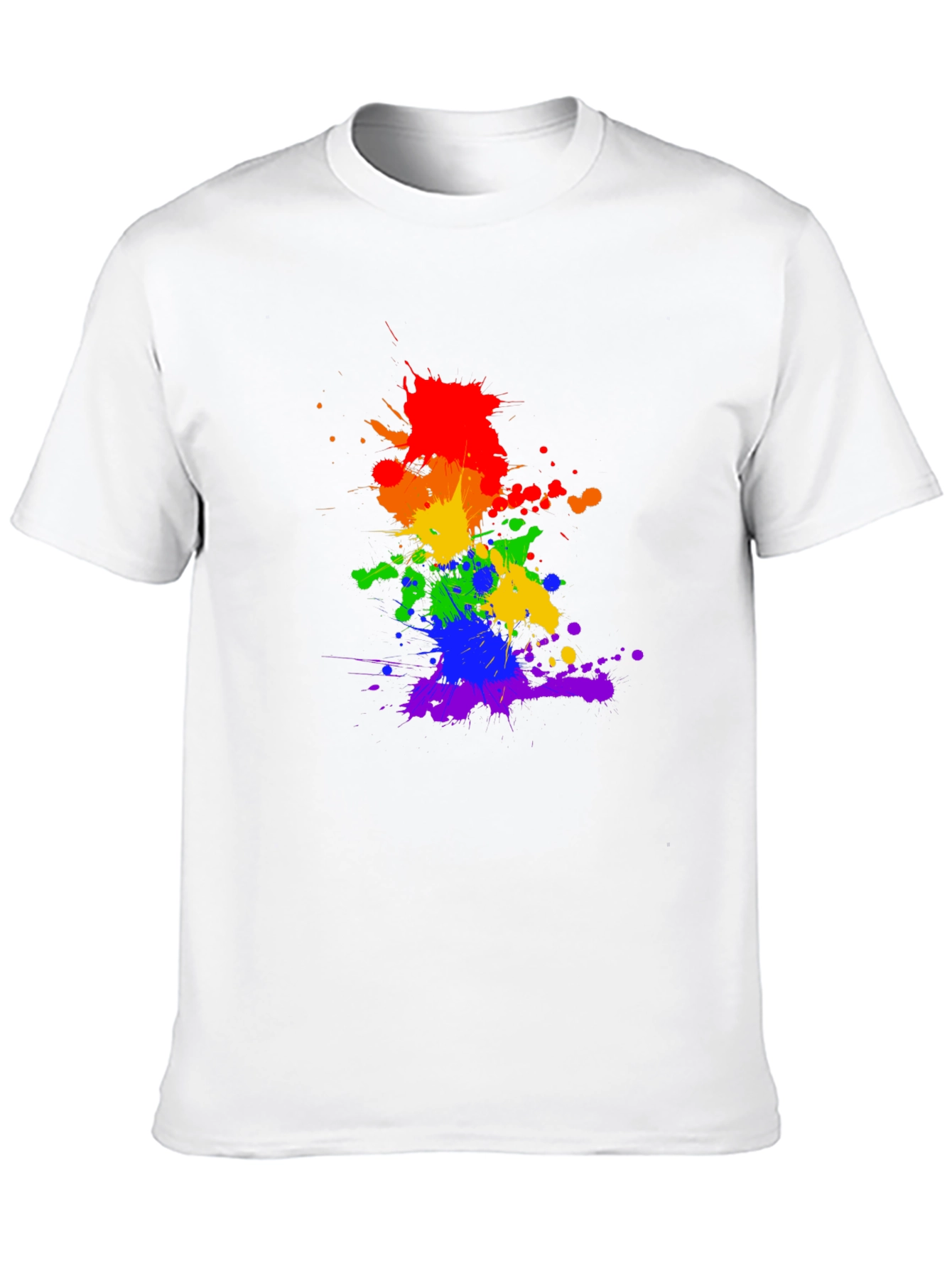 Rainbow Splatter Tee