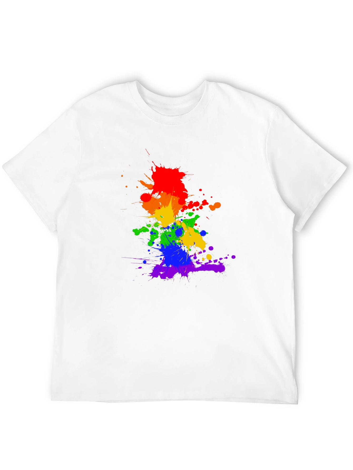 Rainbow Splatter Tee