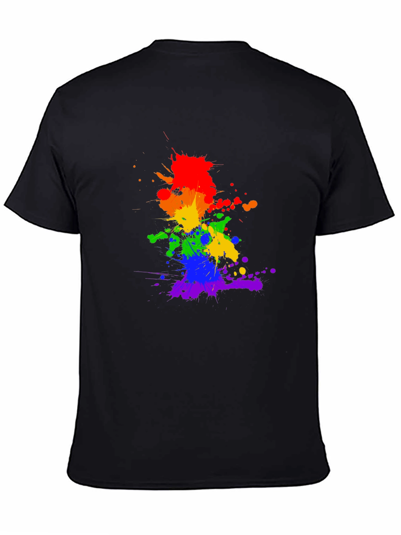 Rainbow Splatter Tee