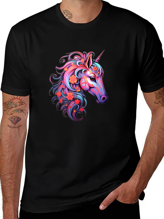 Colorful Unicorn Graphic Tee