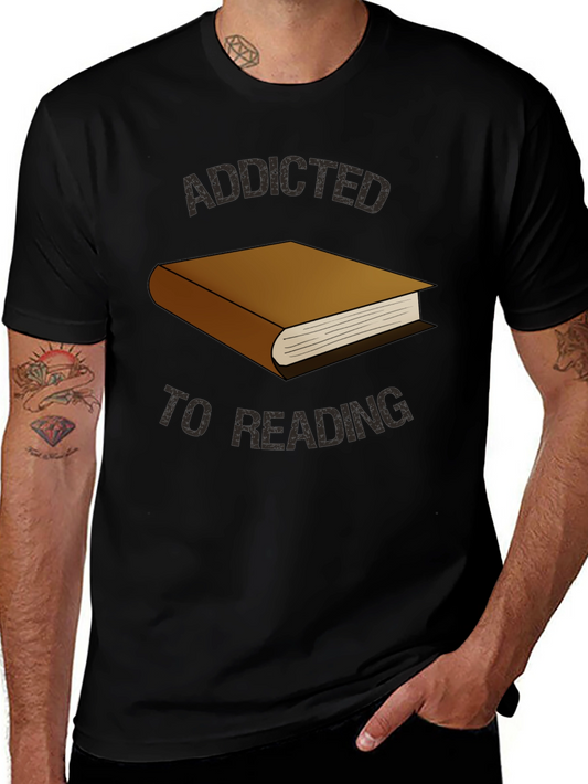 Addicted to Reading Graphic T-Shirt