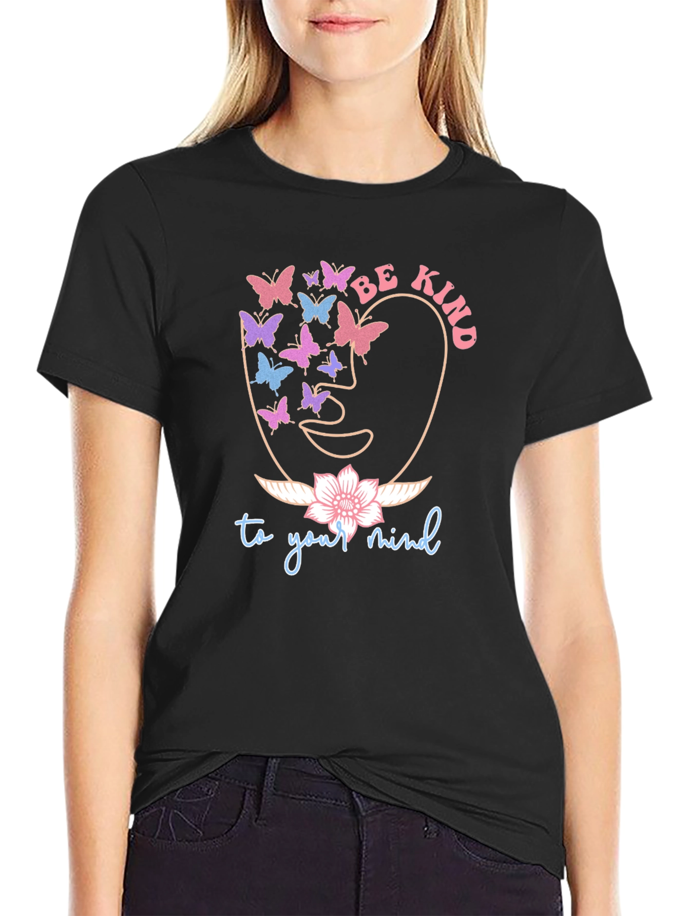 Be Kind T-Shirt - Butterfly Mind Design