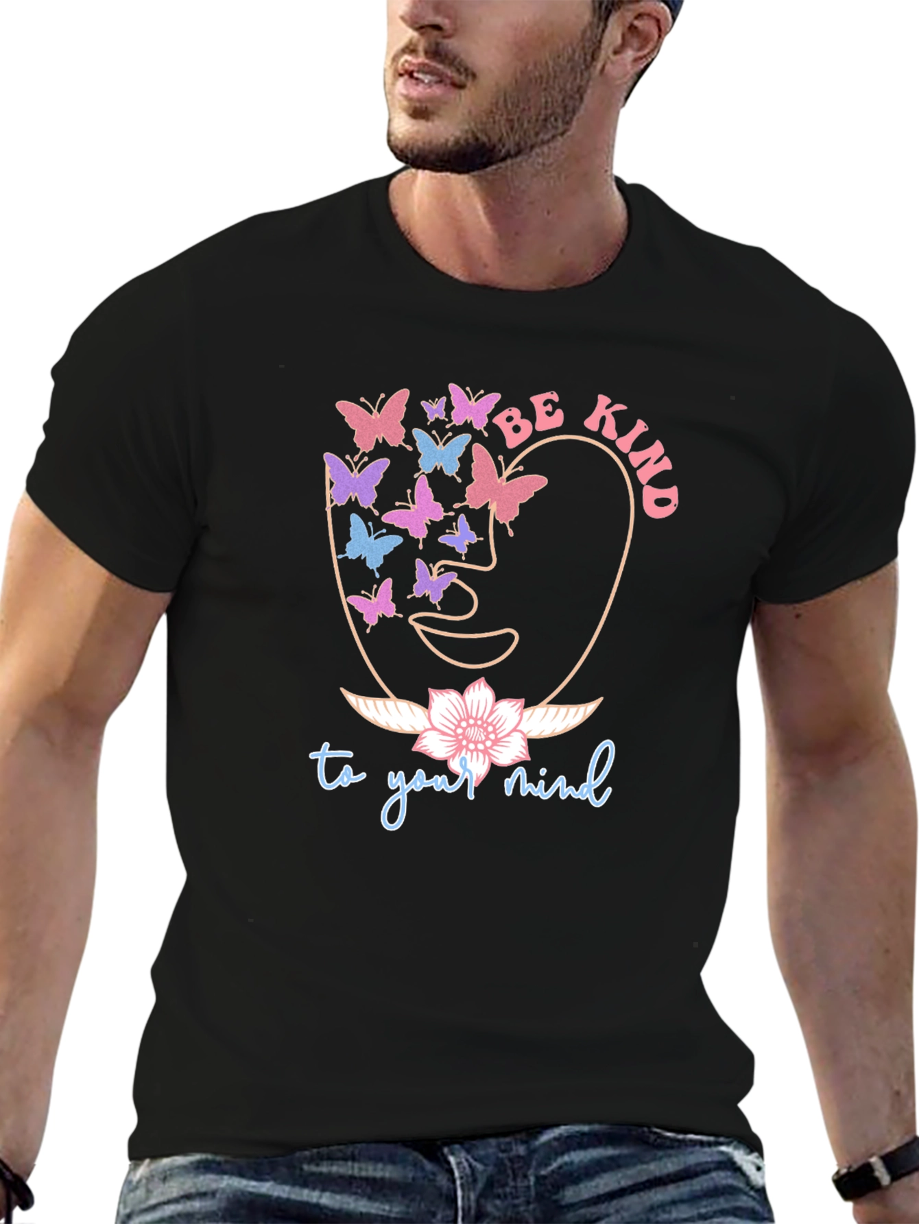Be Kind T-Shirt - Butterfly Mind Design