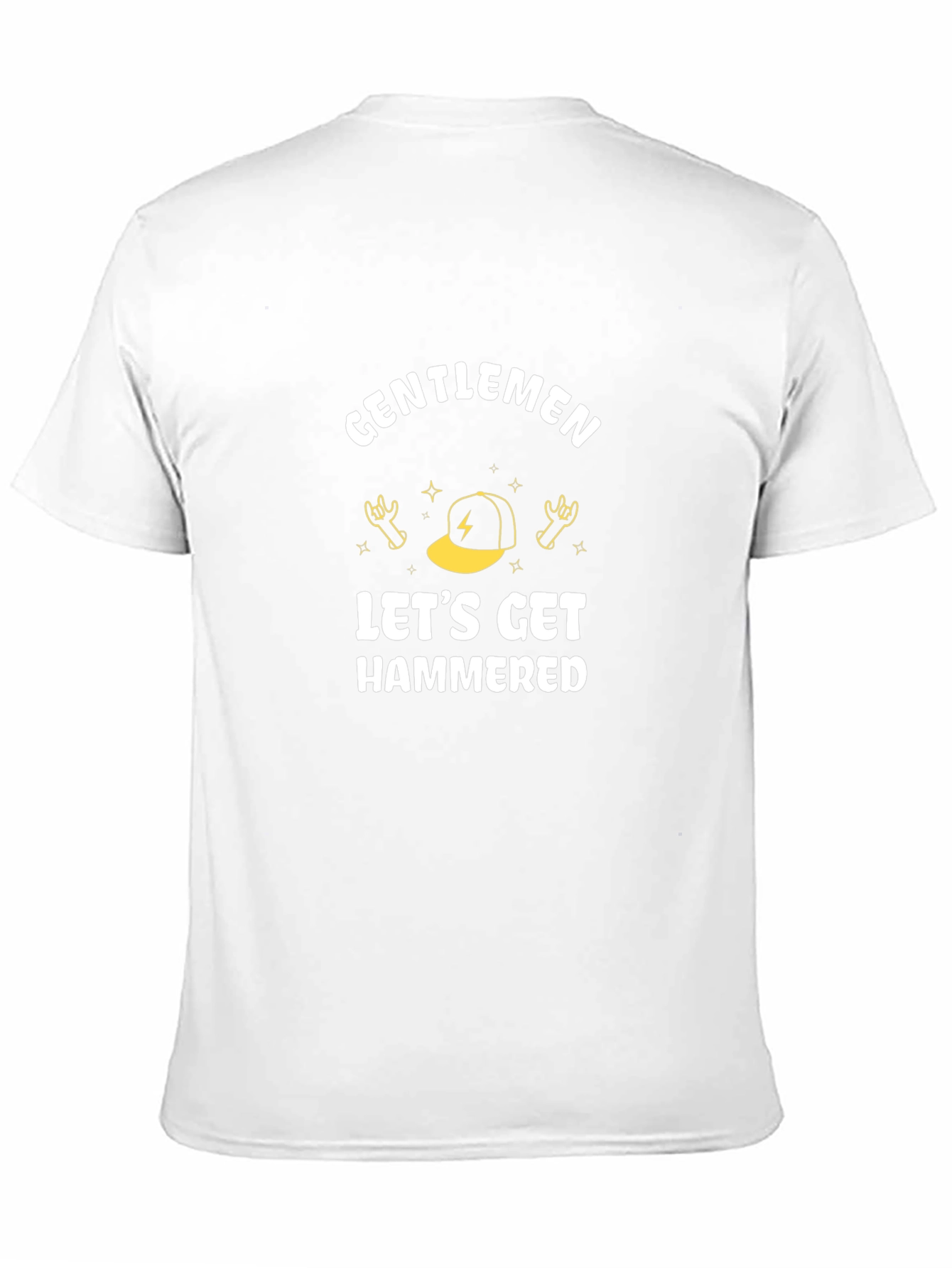 Gentlemen Lets Get Hammered Black T-Shirt